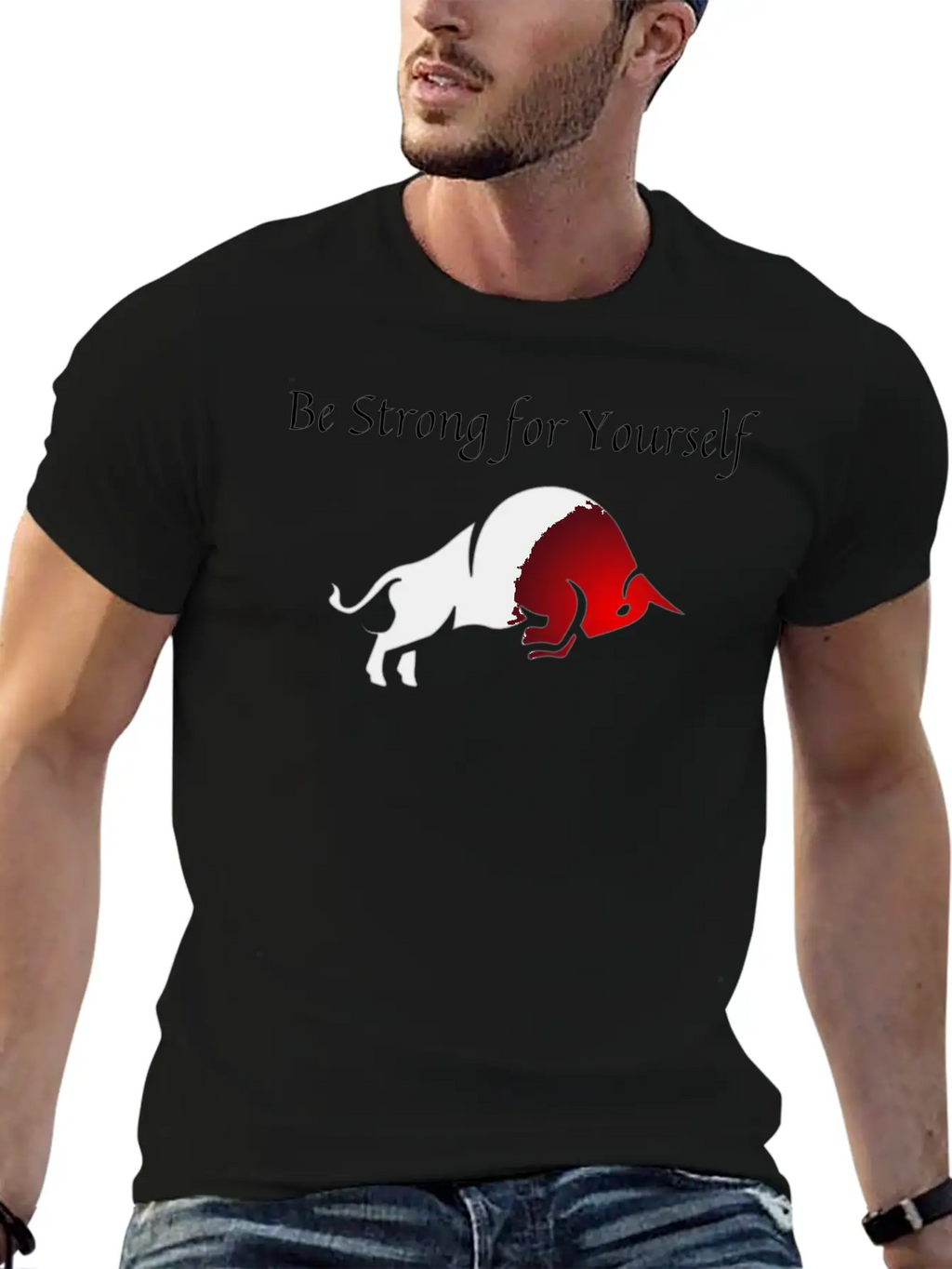 Be Strong For Yourself Stylish Everyday T-Shirt – Unisex Basic Cotton Tee