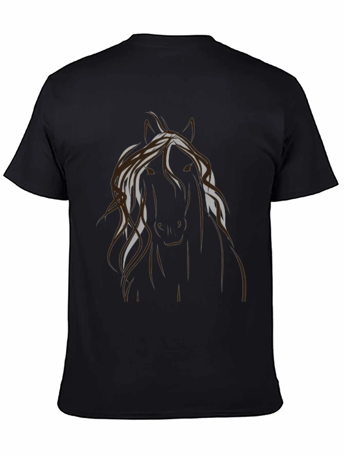 Be Strong, Horse Quote Stylish Everyday T-Shirt – Unisex Basic Cotton Tee