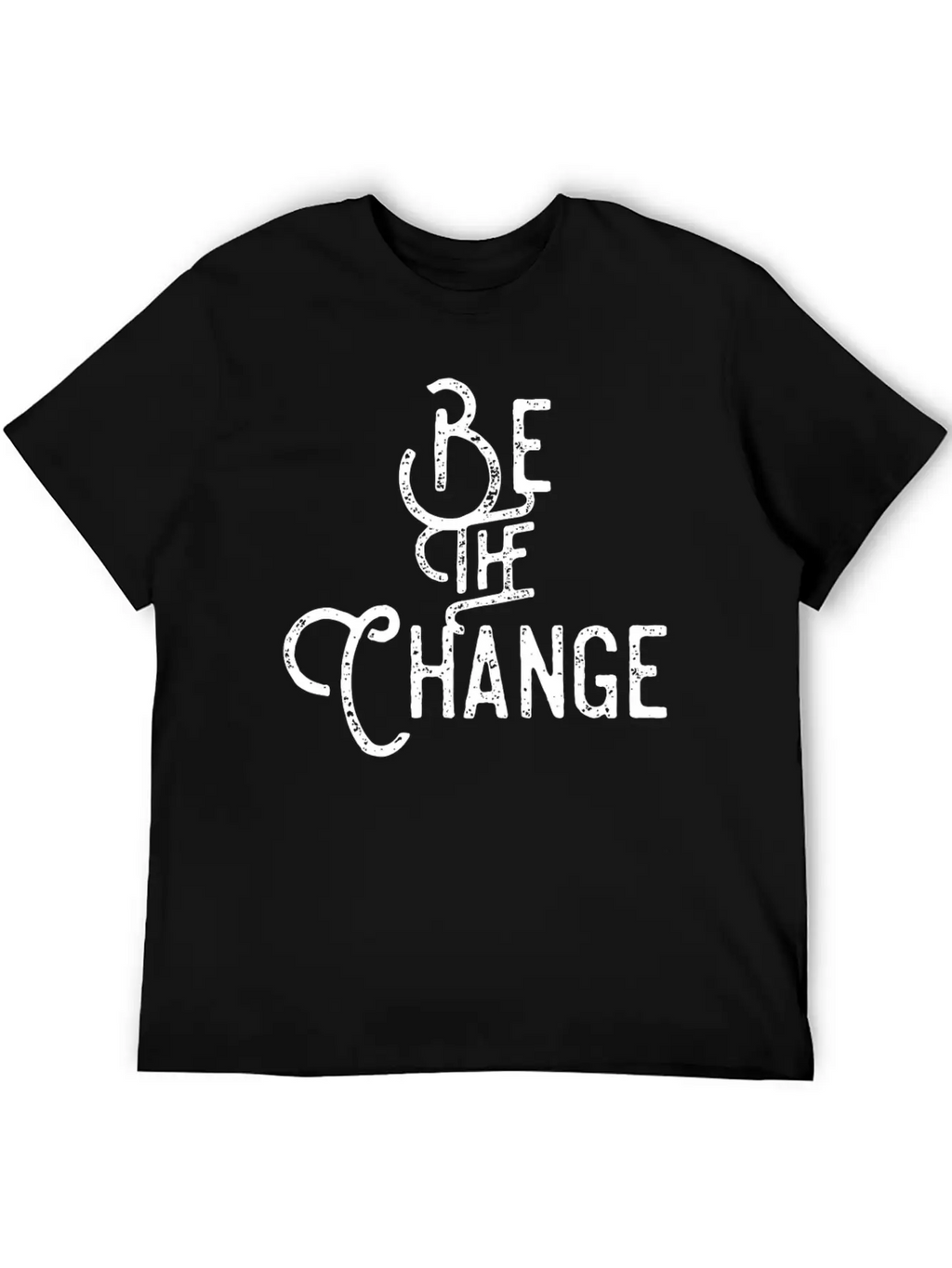 Be The Change Positive Impact Love Kindness Peace Unisex Casual T-Shirt – Clean Design For Daily Comfort