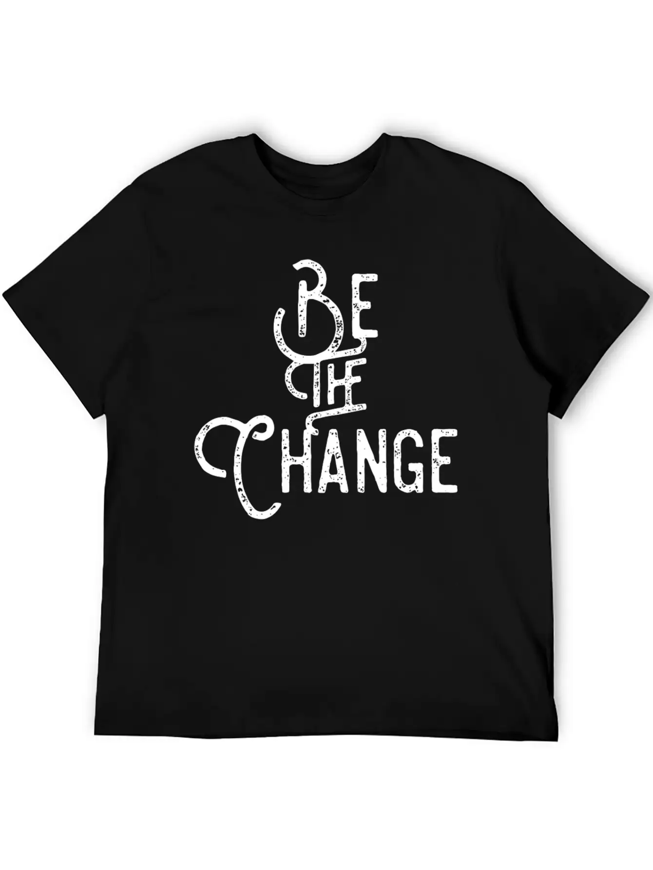 Be The Change Positive Impact Love Kindness Peace Unisex Casual T-Shirt – Clean Design For Daily Comfort