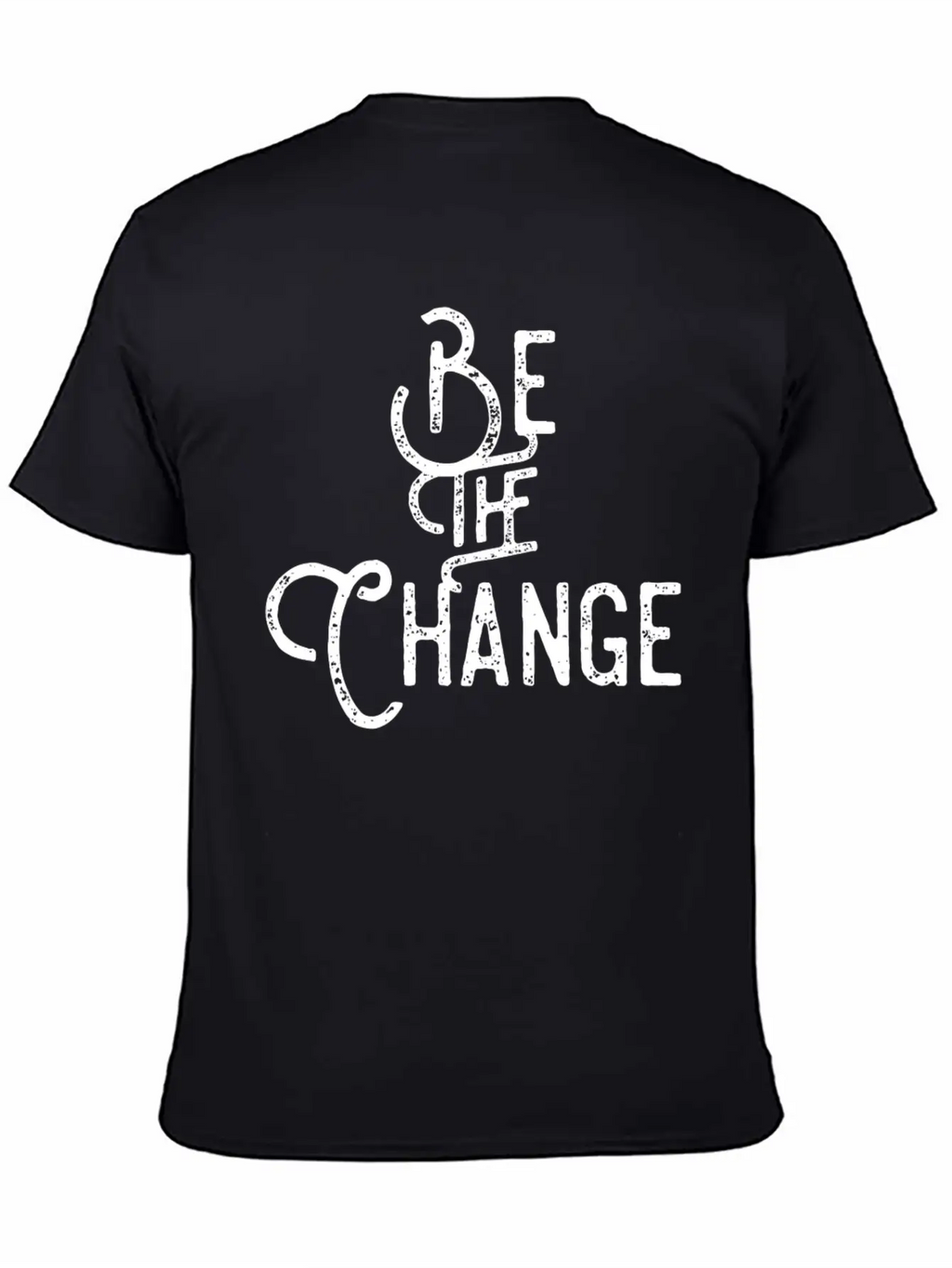 Be The Change Positive Impact Love Kindness Peace Unisex Casual T-Shirt – Clean Design For Daily Comfort