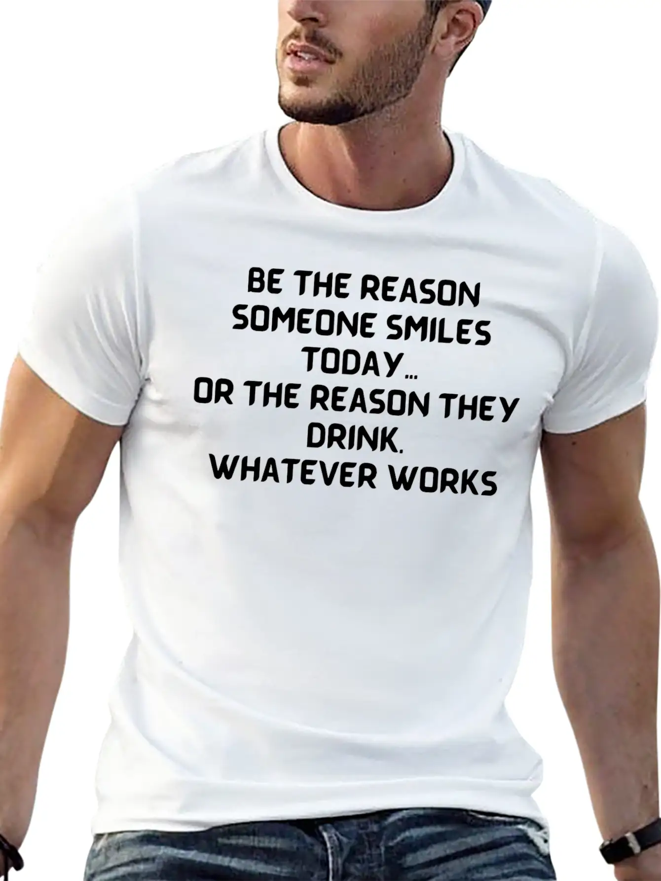 Be The Reason Relaxed Everyday Tee – Lightweight And Durable Cotton