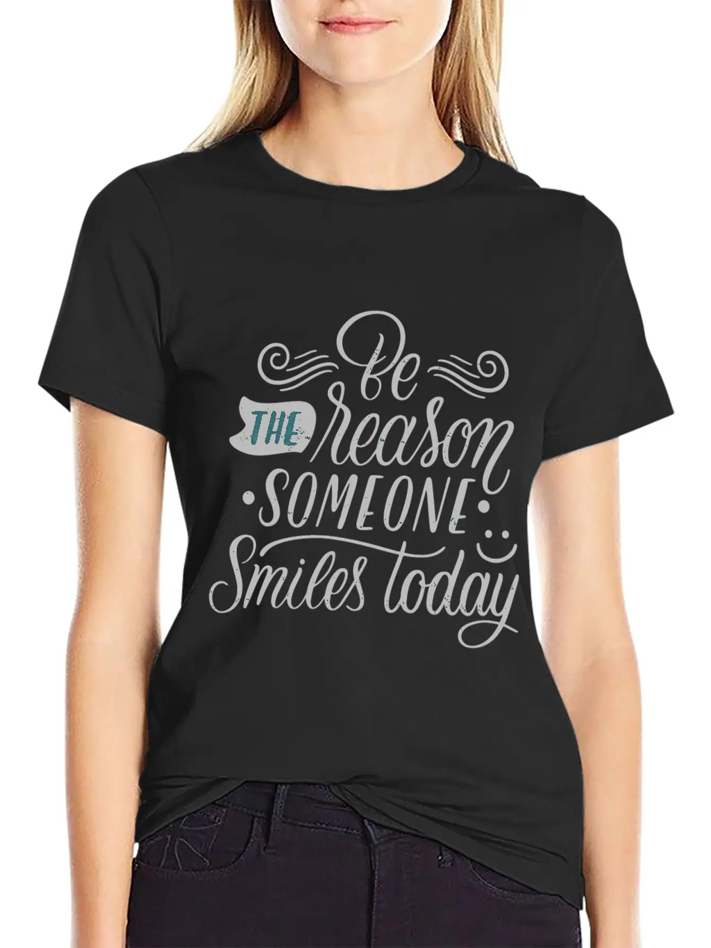 BE THE REASON SOMEONE MILES TODAY Classic Cotton Tee – Unisex Comfort For Any Season