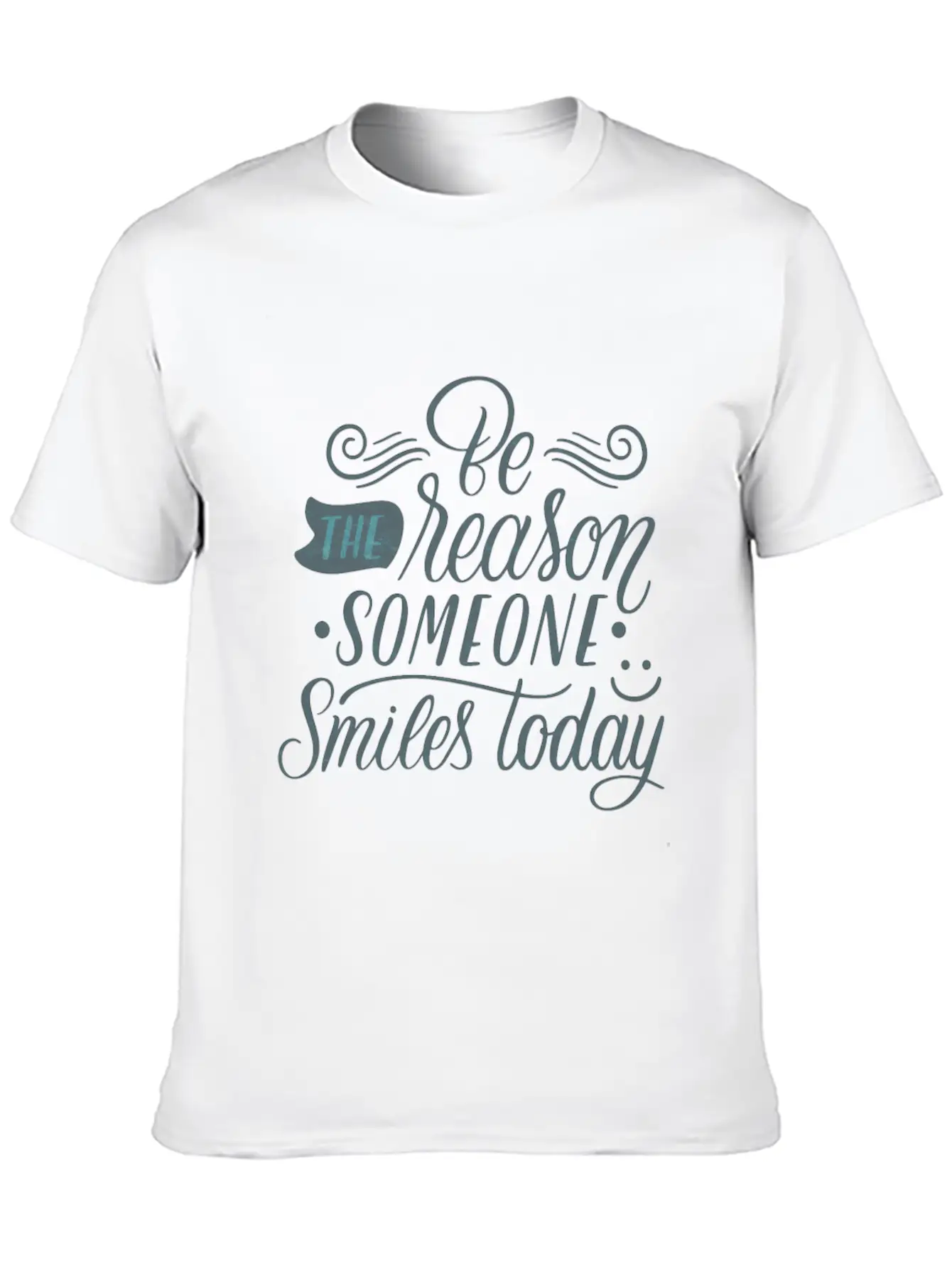 BE THE REASON SOMEONE MILES TODAY Classic Cotton Tee – Unisex Comfort For Any Season