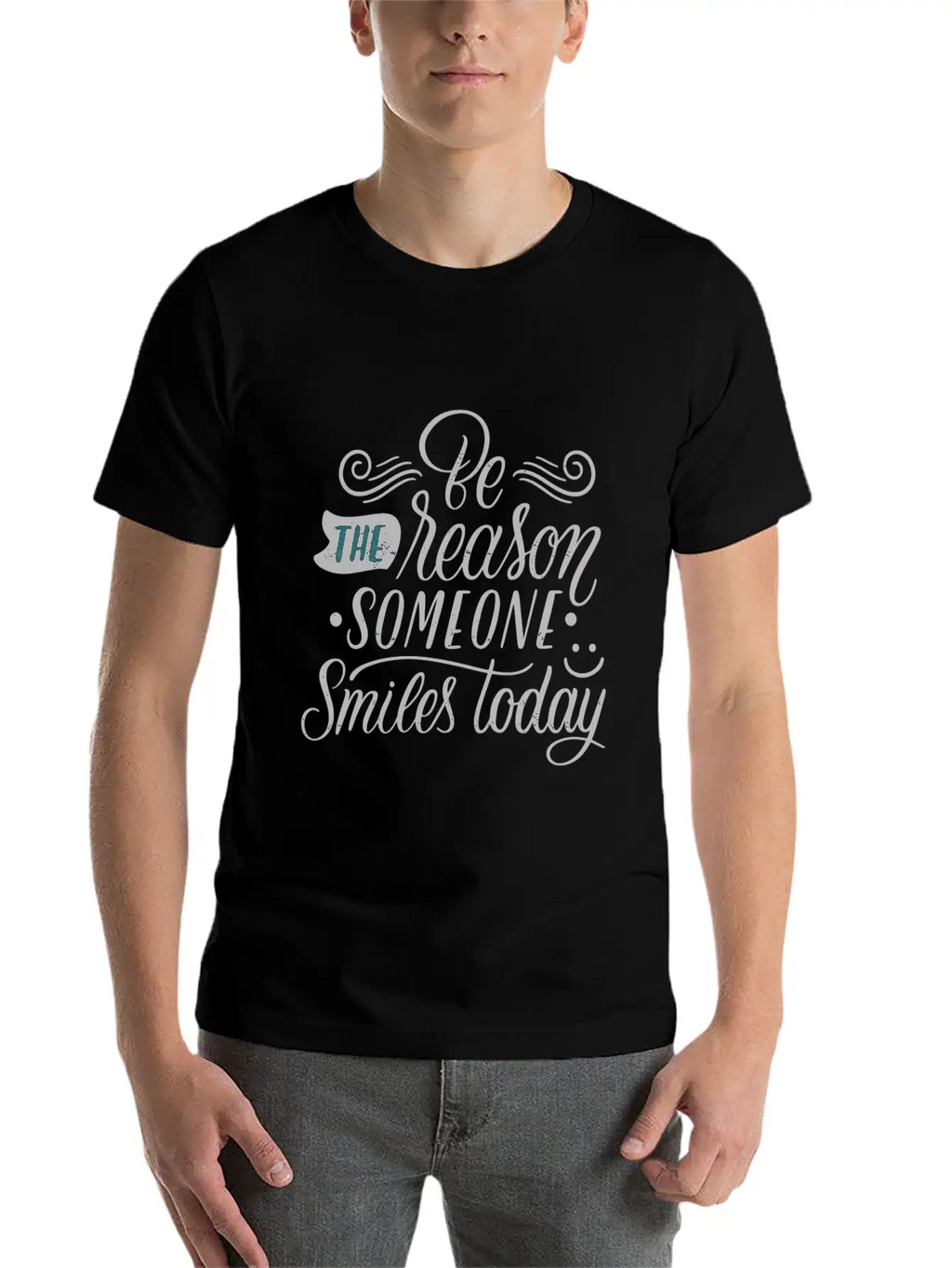 BE THE REASON SOMEONE MILES TODAY Classic Cotton Tee – Unisex Comfort For Any Season