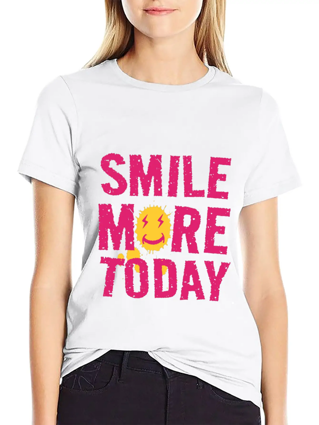 Be The Reason Someone Smiles Today Relaxed Everyday Tee – Lightweight And Durable Cotton