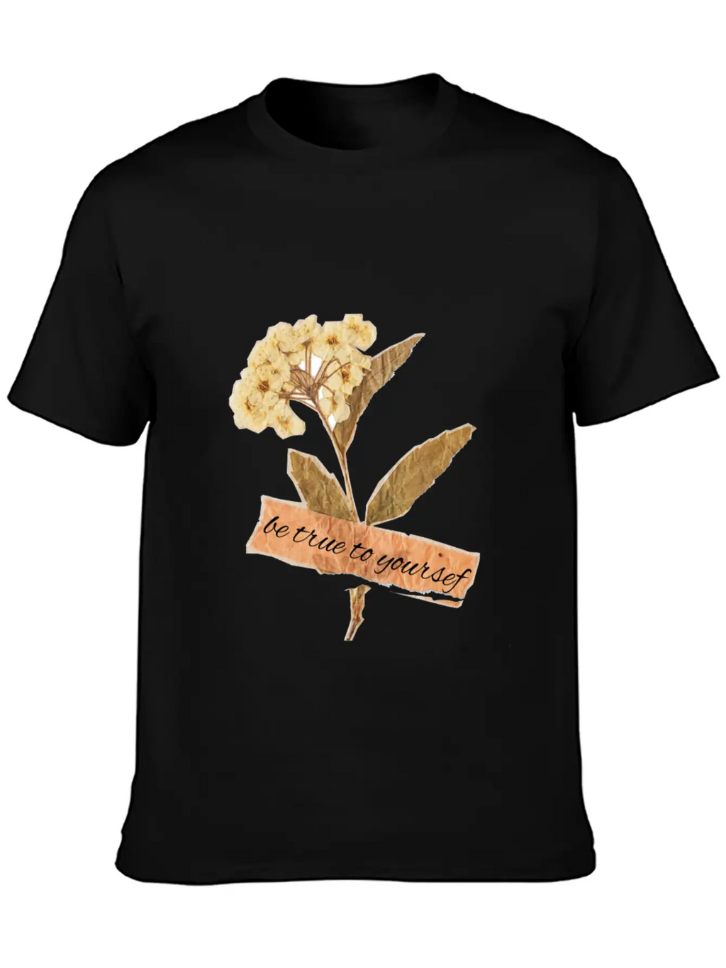 BE TRUE TO YOURSELF Relaxed Everyday Tee – Lightweight And Durable Cotton