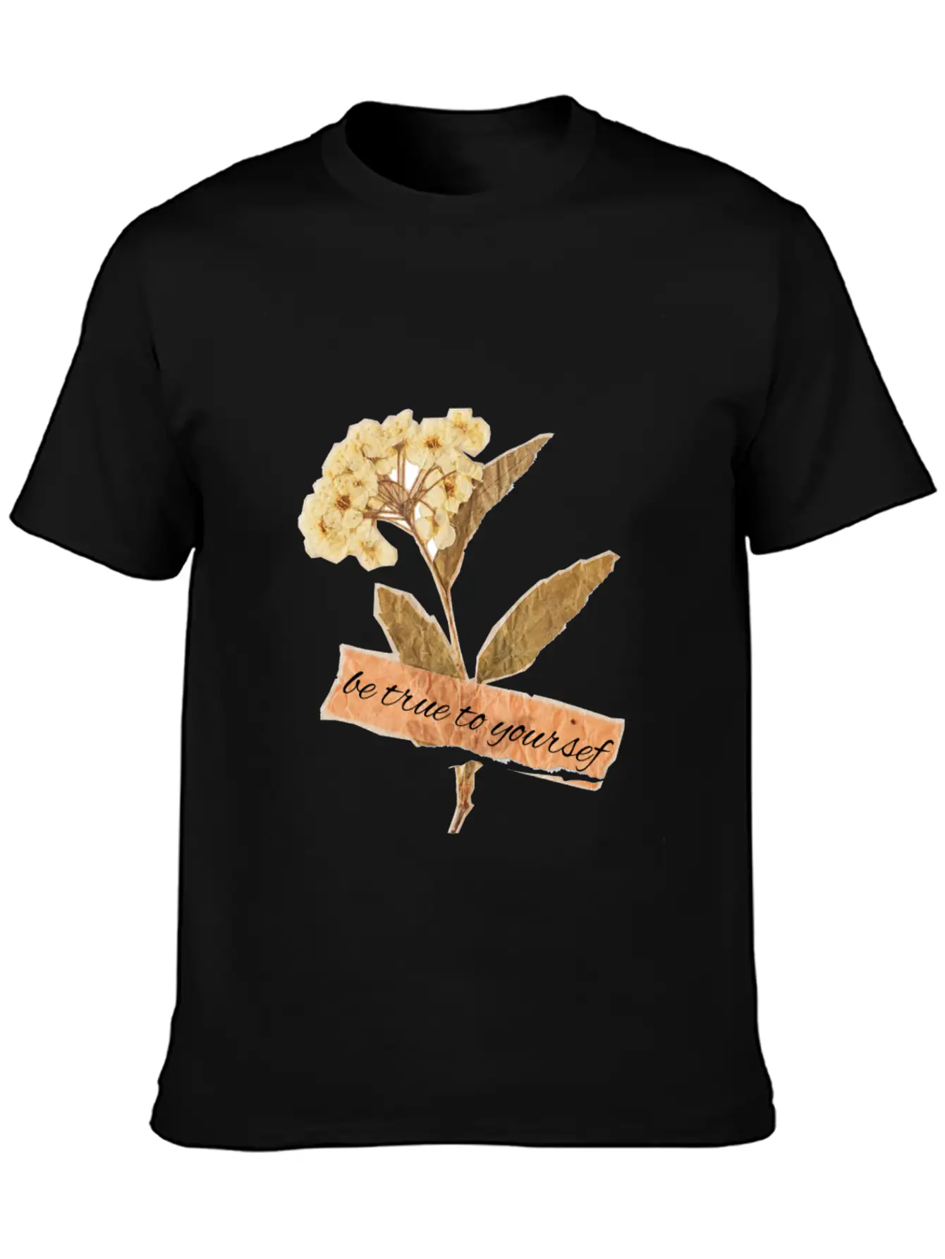 BE TRUE TO YOURSELF Relaxed Everyday Tee – Lightweight And Durable Cotton