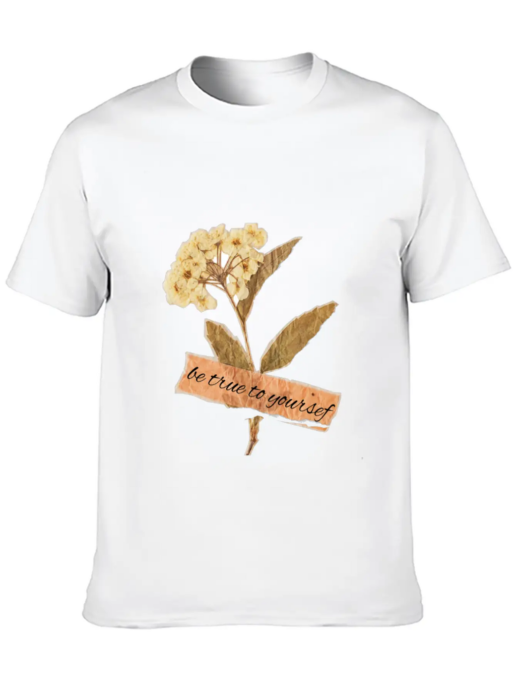 BE TRUE TO YOURSELF Relaxed Everyday Tee – Lightweight And Durable Cotton