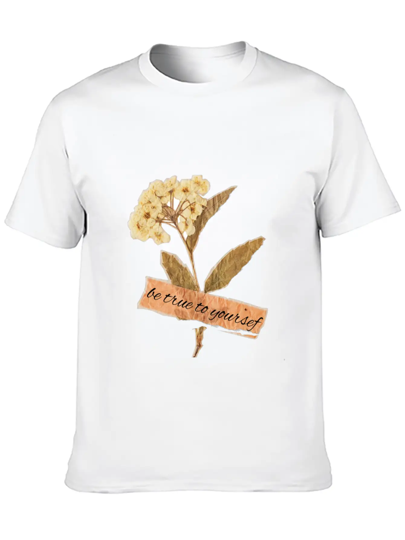 BE TRUE TO YOURSELF Relaxed Everyday Tee – Lightweight And Durable Cotton