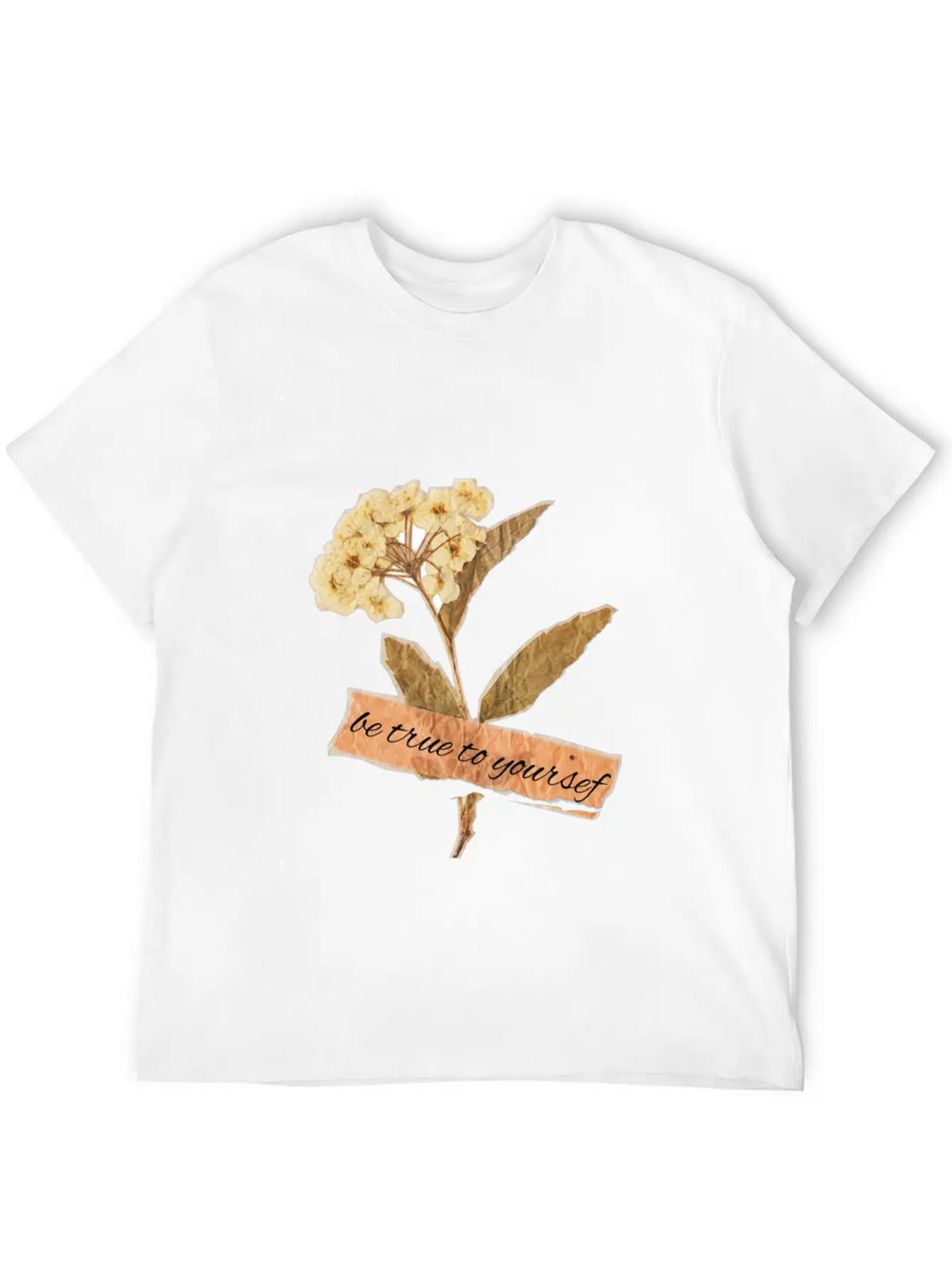 BE TRUE TO YOURSELF Relaxed Everyday Tee – Lightweight And Durable Cotton