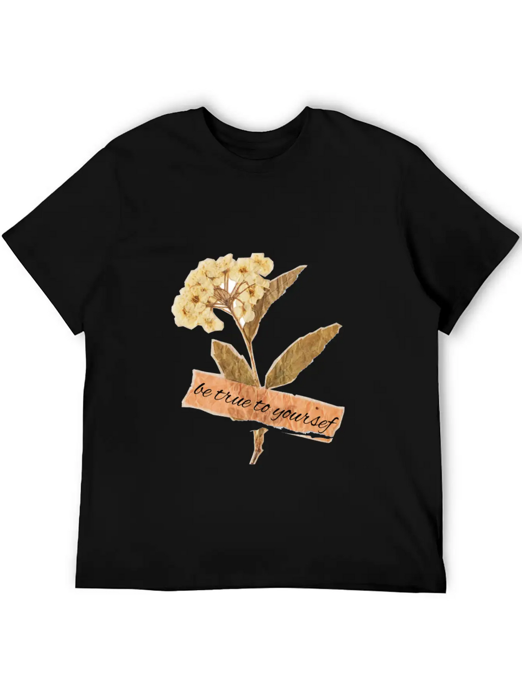BE TRUE TO YOURSELF Relaxed Everyday Tee – Lightweight And Durable Cotton