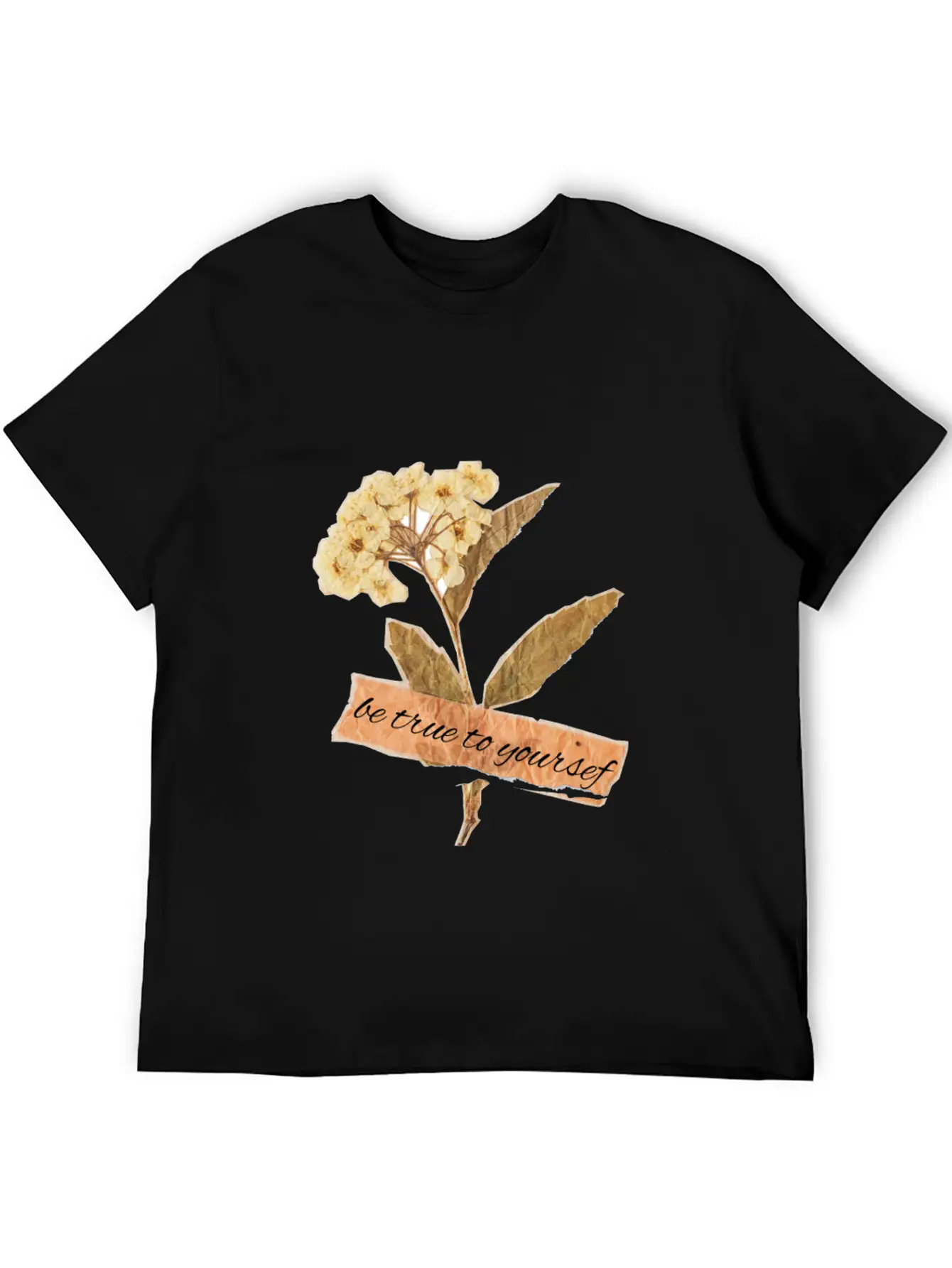 BE TRUE TO YOURSELF Relaxed Everyday Tee – Lightweight And Durable Cotton