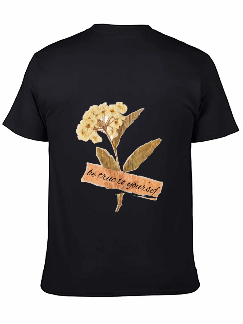 BE TRUE TO YOURSELF Relaxed Everyday Tee – Lightweight And Durable Cotton