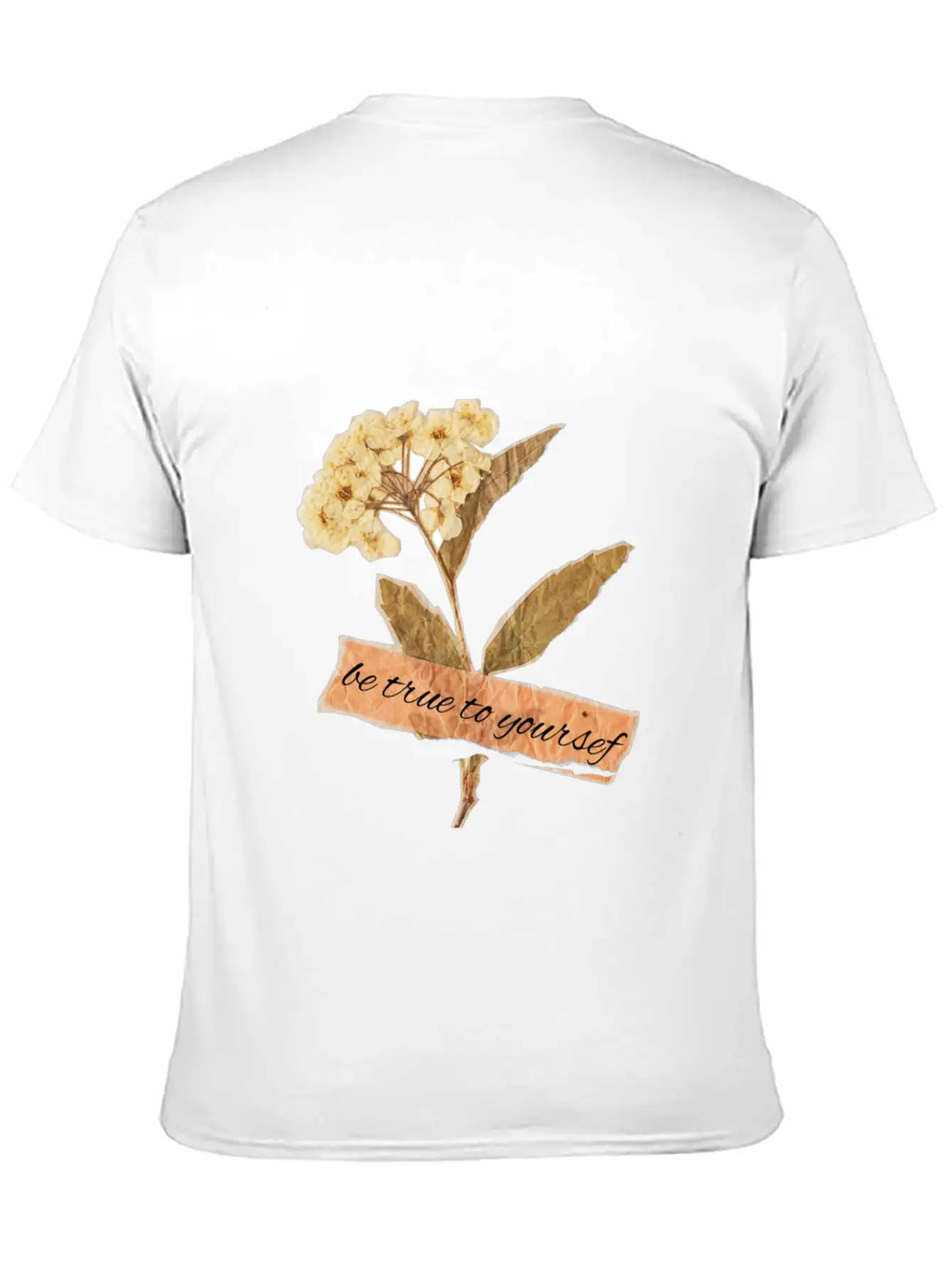 BE TRUE TO YOURSELF Relaxed Everyday Tee – Lightweight And Durable Cotton