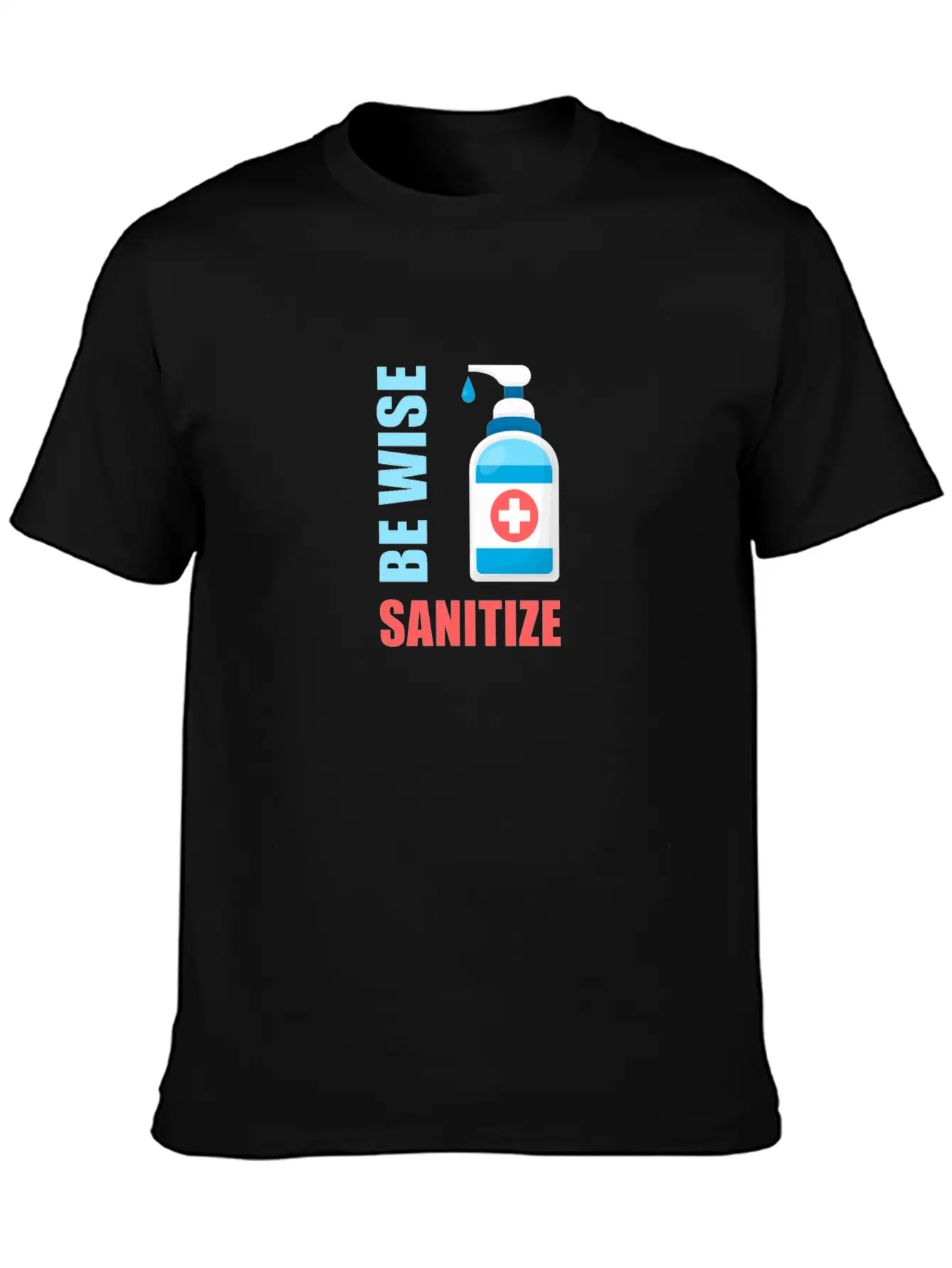 Be Wise Sanitize 2 Relaxed Everyday Tee – Lightweight And Durable Cotton