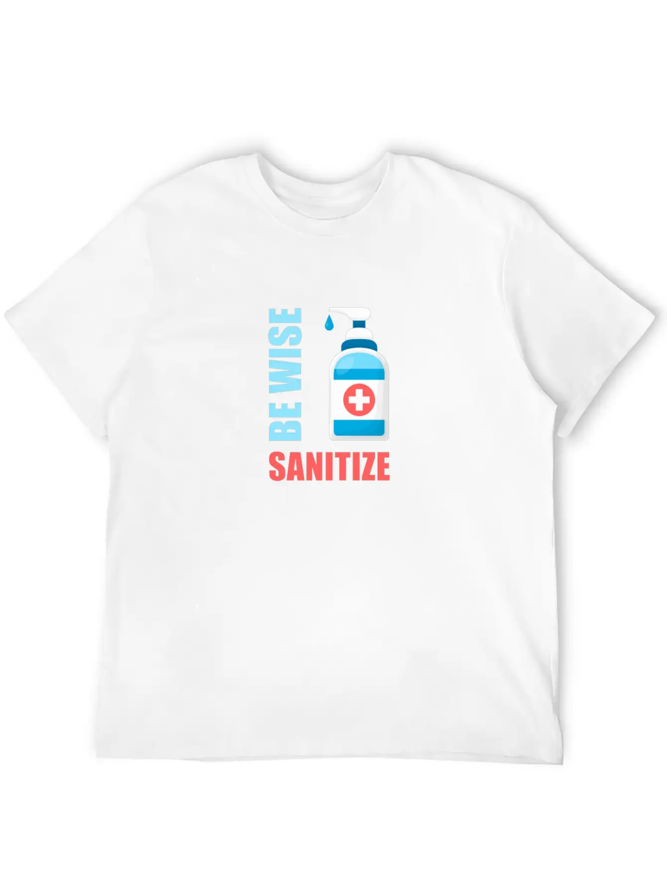 Be Wise Sanitize 2 Relaxed Everyday Tee – Lightweight And Durable Cotton
