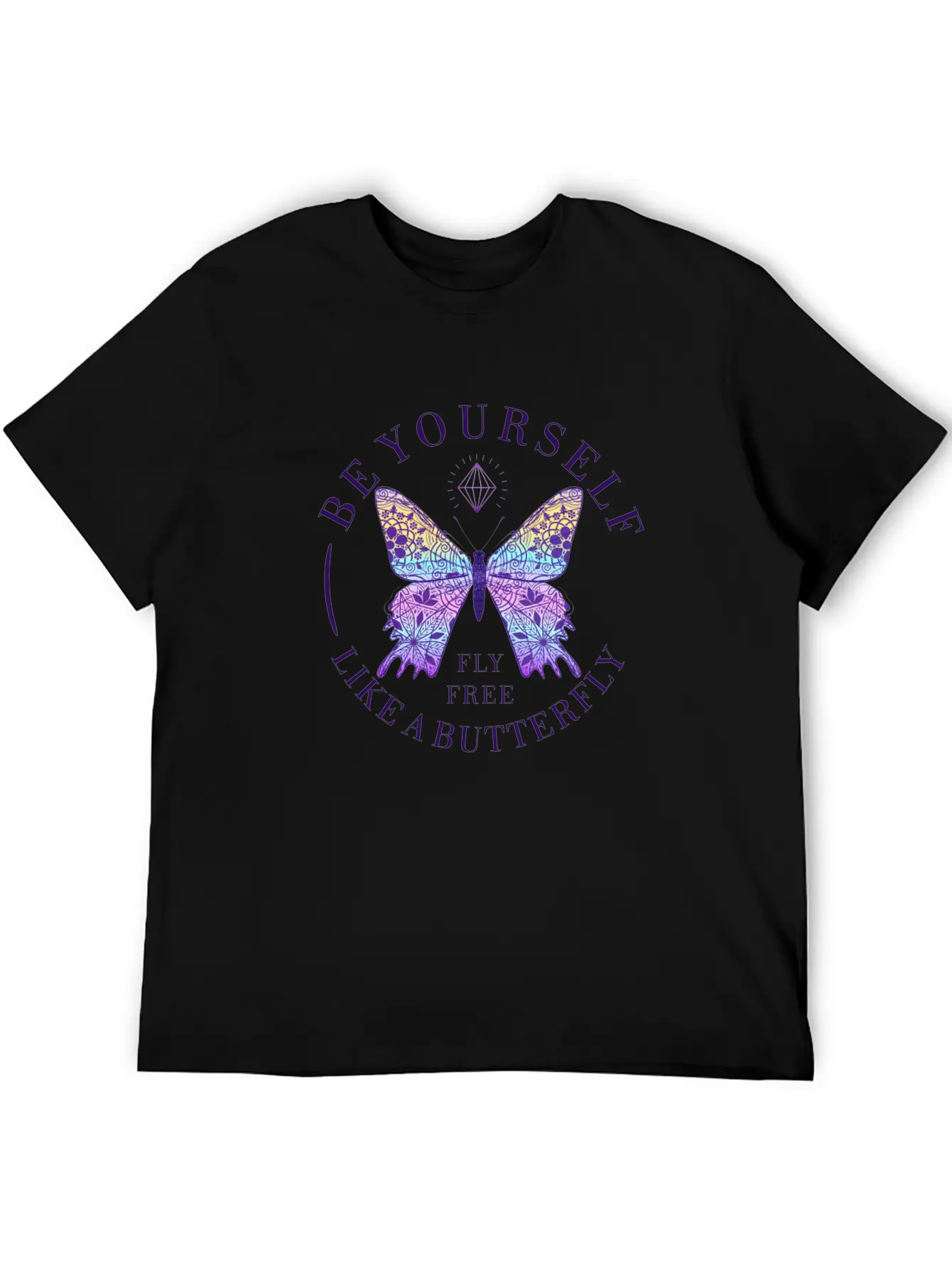 BE YOURSELF Timeless Short Sleeve Tee – Comfy And Minimalist Design