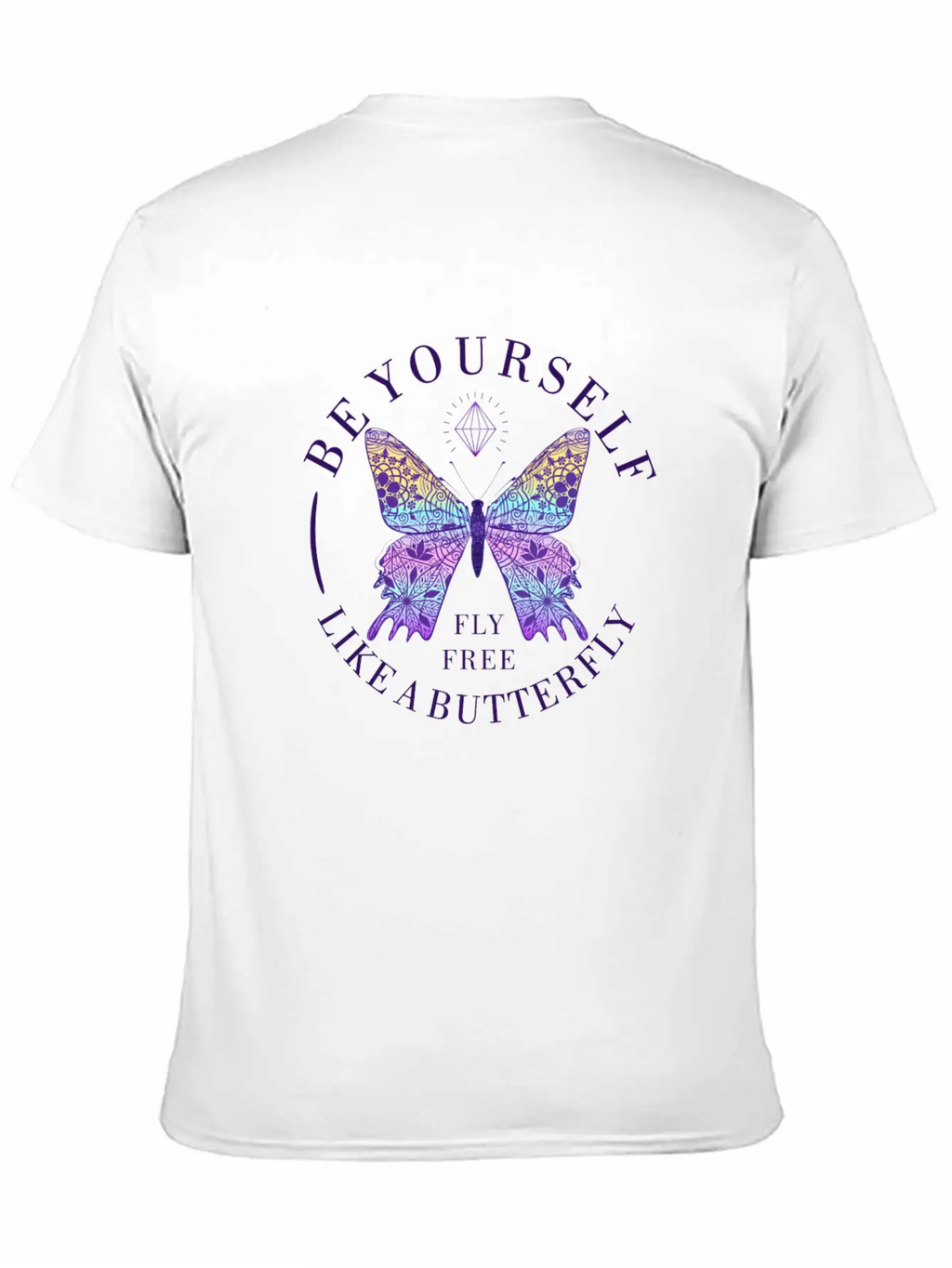 BE YOURSELF Timeless Short Sleeve Tee – Comfy And Minimalist Design