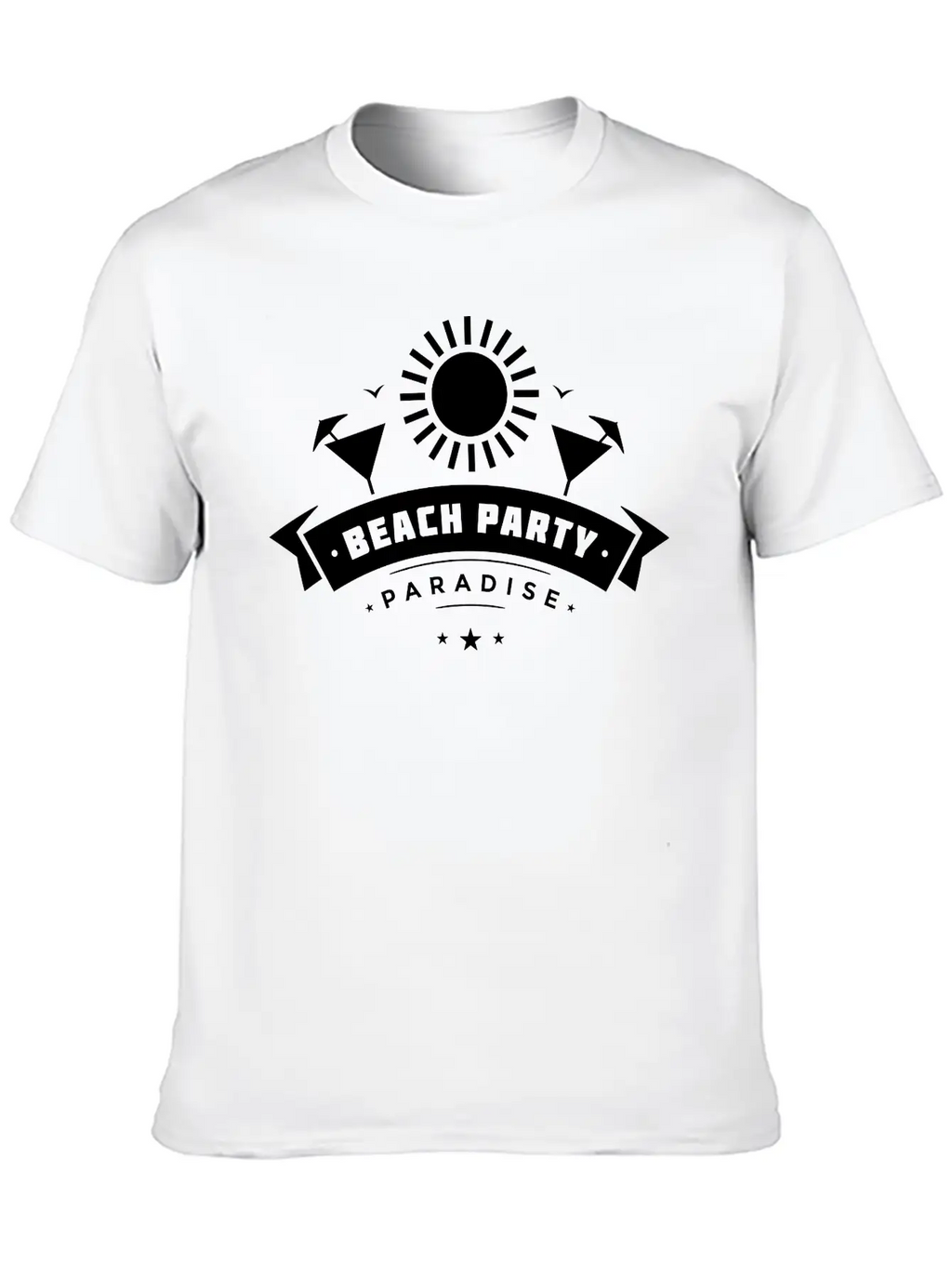 Beach Party Paradise Breathable Graphic T-Shirt – Perfect For Casual Days