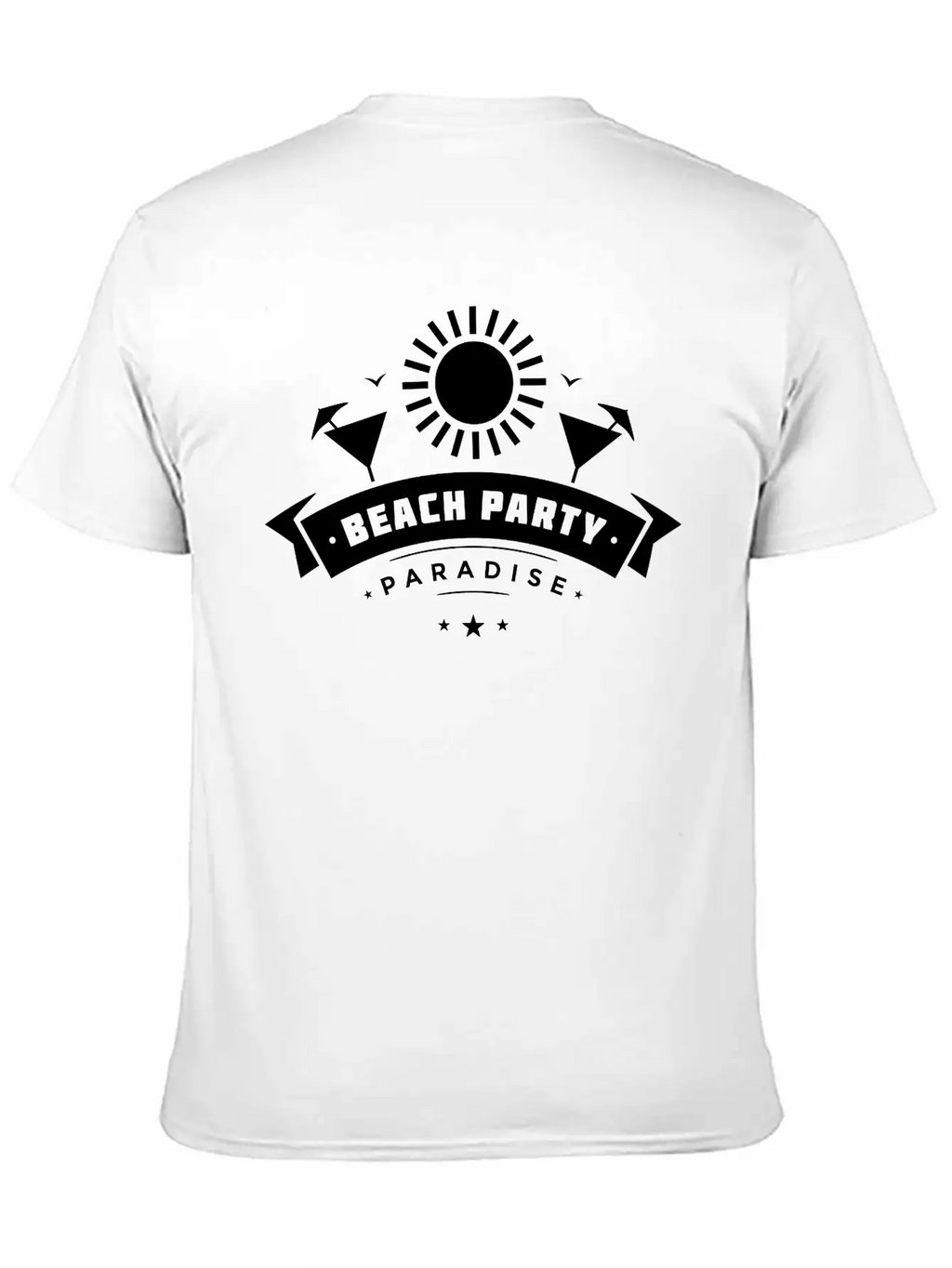 Beach Party Paradise Breathable Graphic T-Shirt – Perfect For Casual Days
