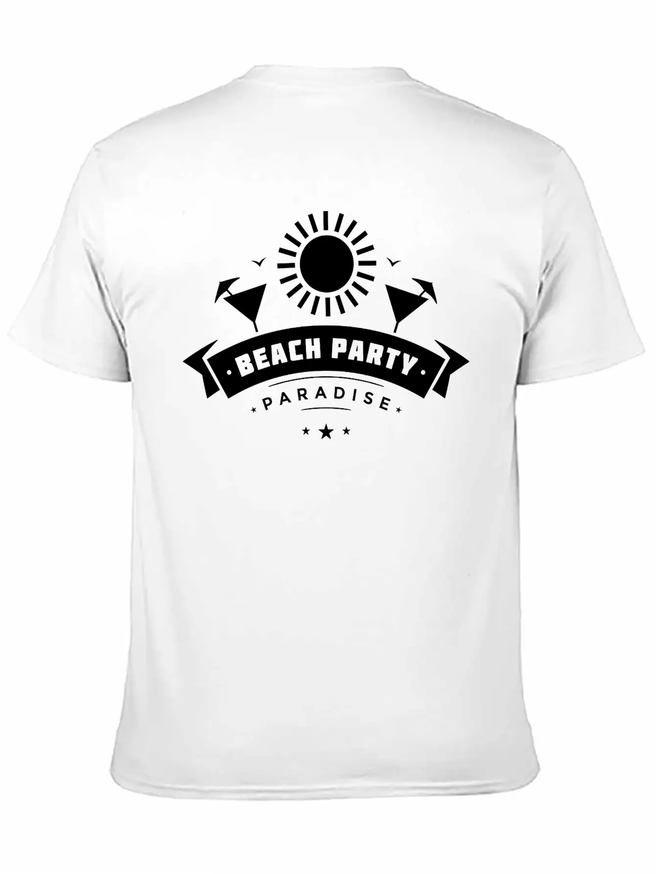 Beach Party Paradise Breathable Graphic T-Shirt – Perfect For Casual Days