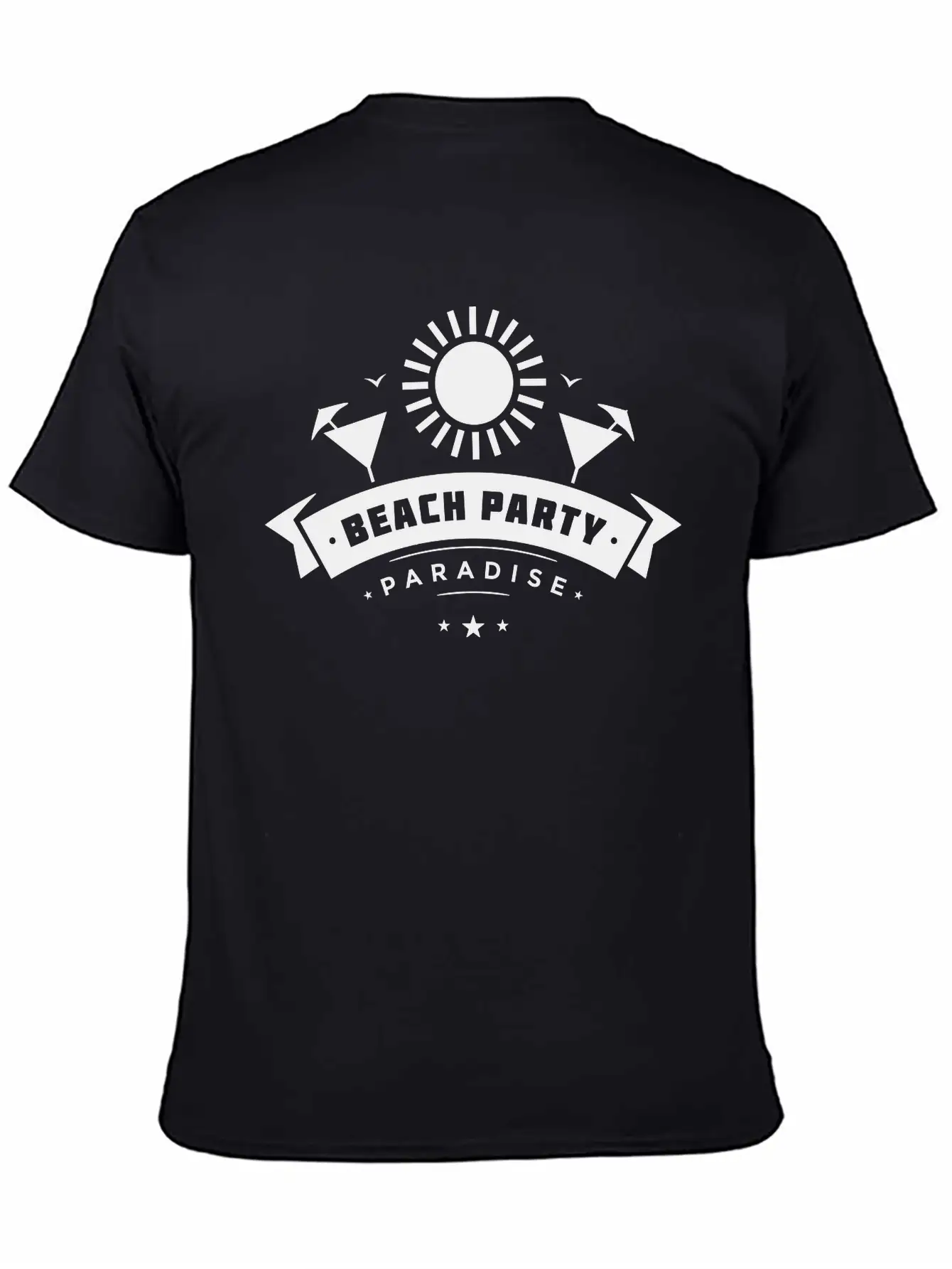 Beach Party Paradise Breathable Graphic T-Shirt – Perfect For Casual Days
