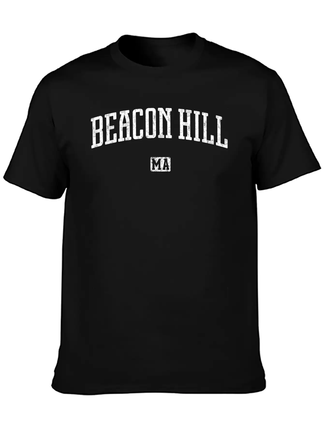 Beacon Hill Massachusetts Unisex Casual T-Shirt – Clean Design For Daily Comfort