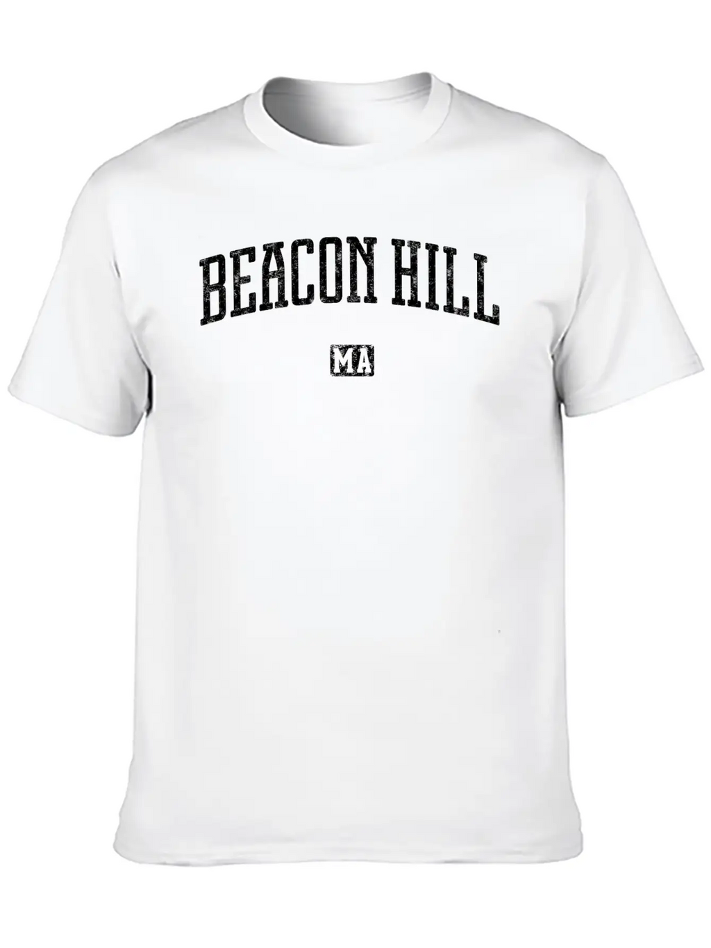 Beacon Hill Massachusetts Unisex Casual T-Shirt – Clean Design For Daily Comfort