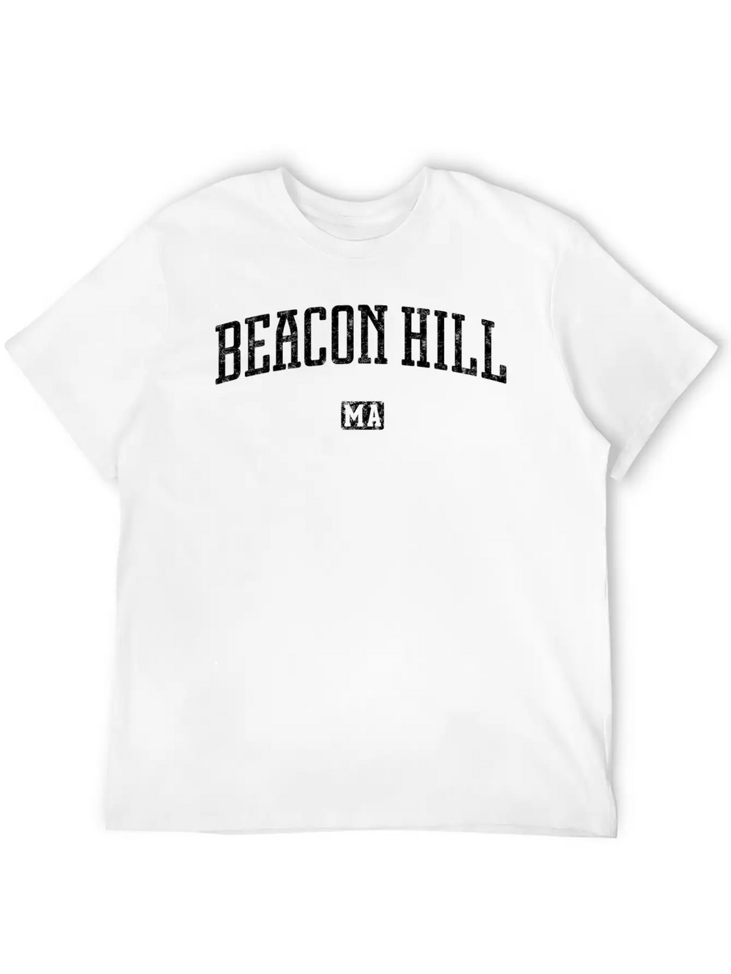 Beacon Hill Massachusetts Unisex Casual T-Shirt – Clean Design For Daily Comfort