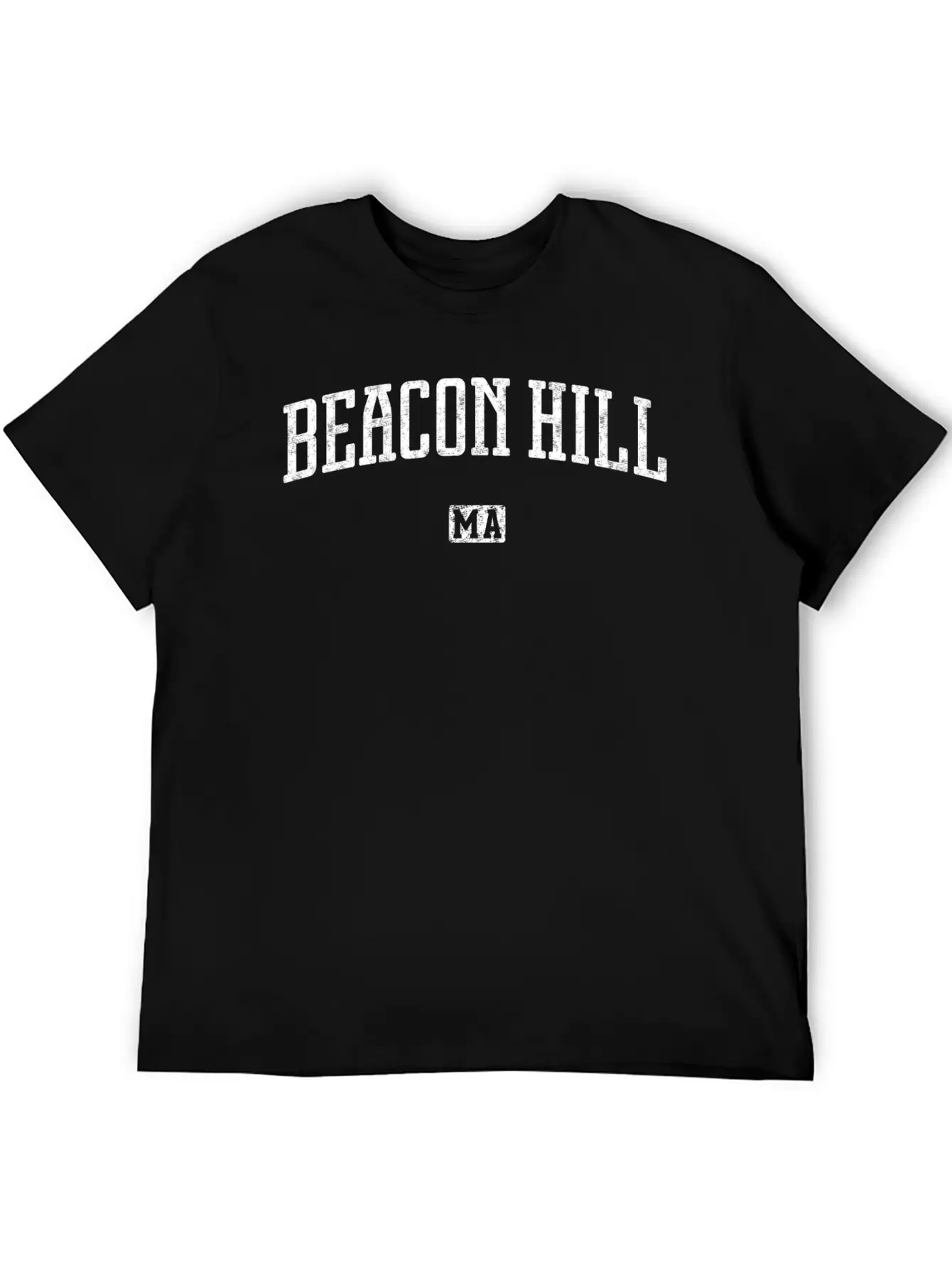 Beacon Hill Massachusetts Unisex Casual T-Shirt – Clean Design For Daily Comfort