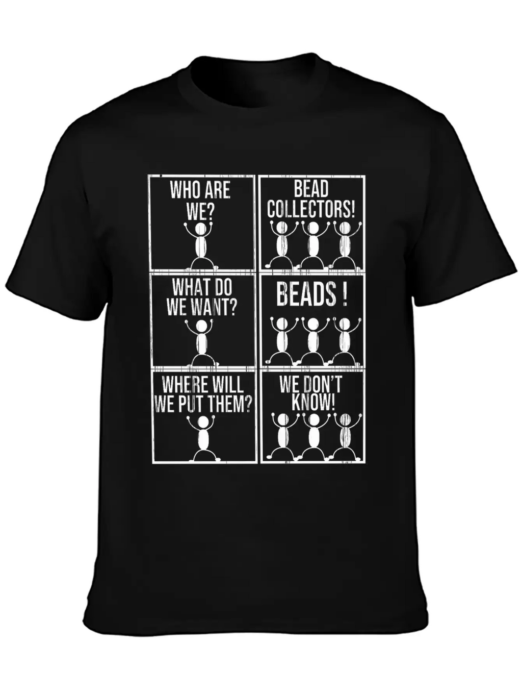 Beading Funny Beader Jewelry Maker Beadwork Bead Stylish Everyday T-Shirt – Unisex Basic Cotton Tee