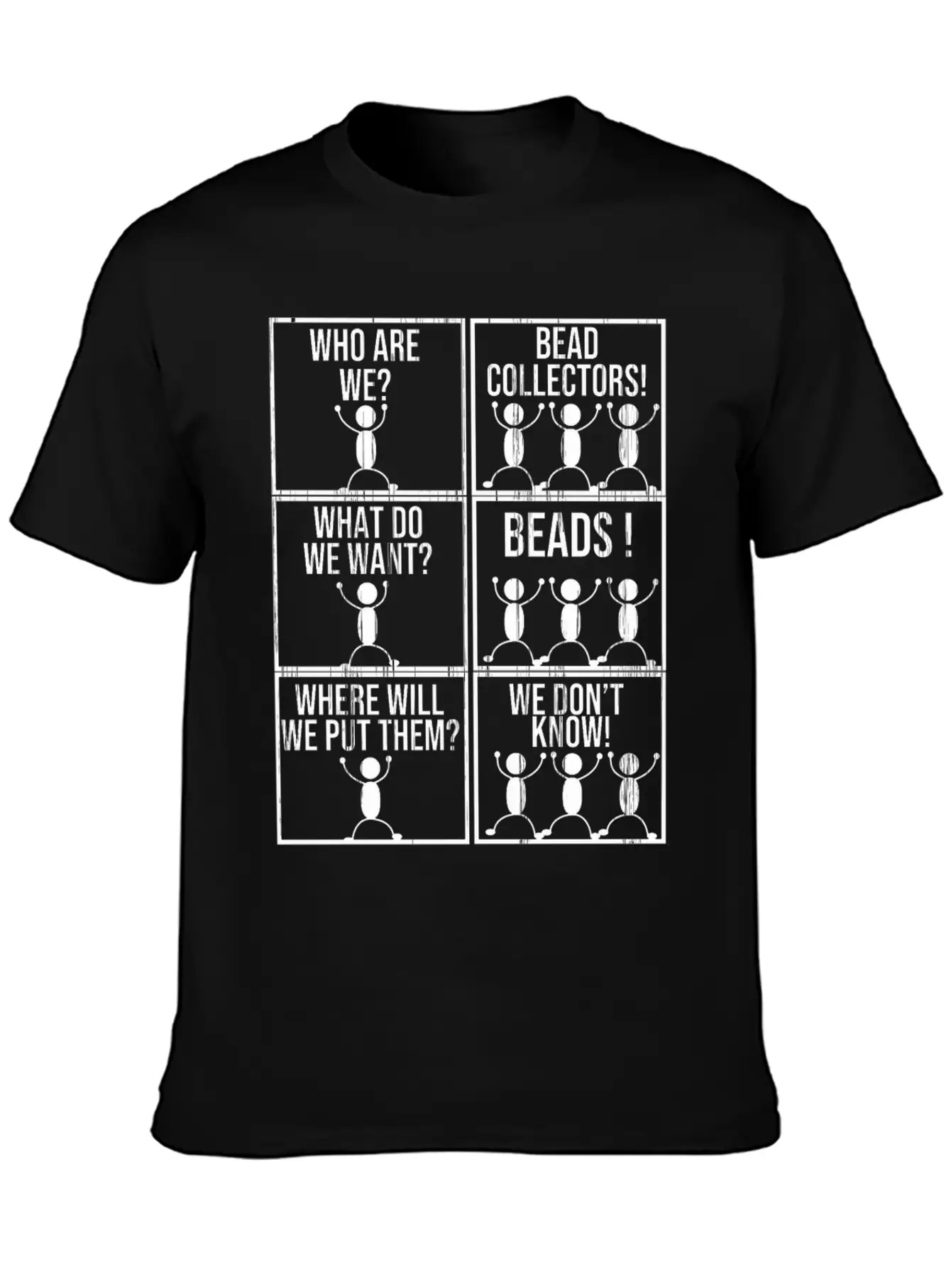 Beading Funny Beader Jewelry Maker Beadwork Bead Stylish Everyday T-Shirt – Unisex Basic Cotton Tee