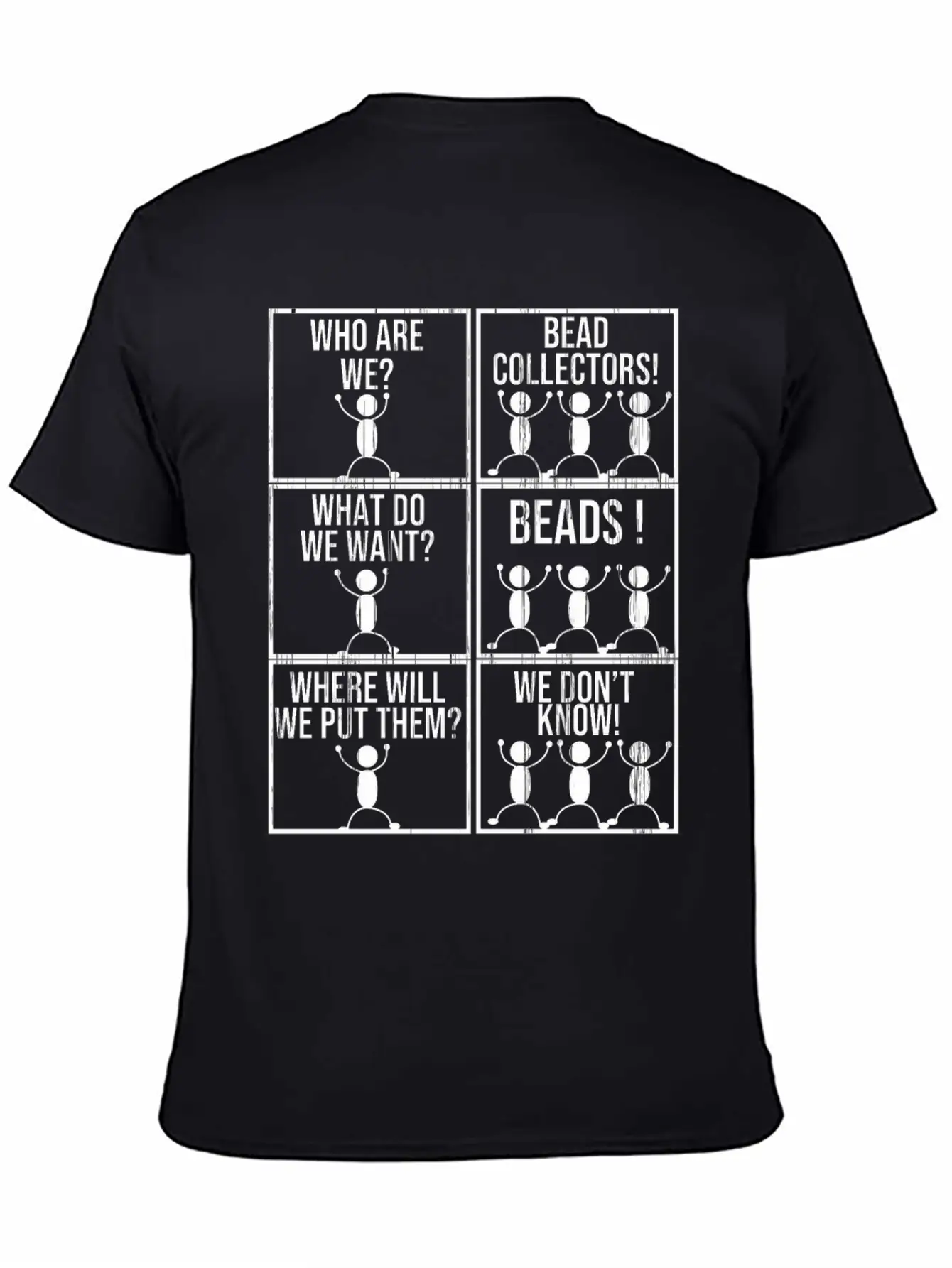 Beading Funny Beader Jewelry Maker Beadwork Bead Stylish Everyday T-Shirt – Unisex Basic Cotton Tee