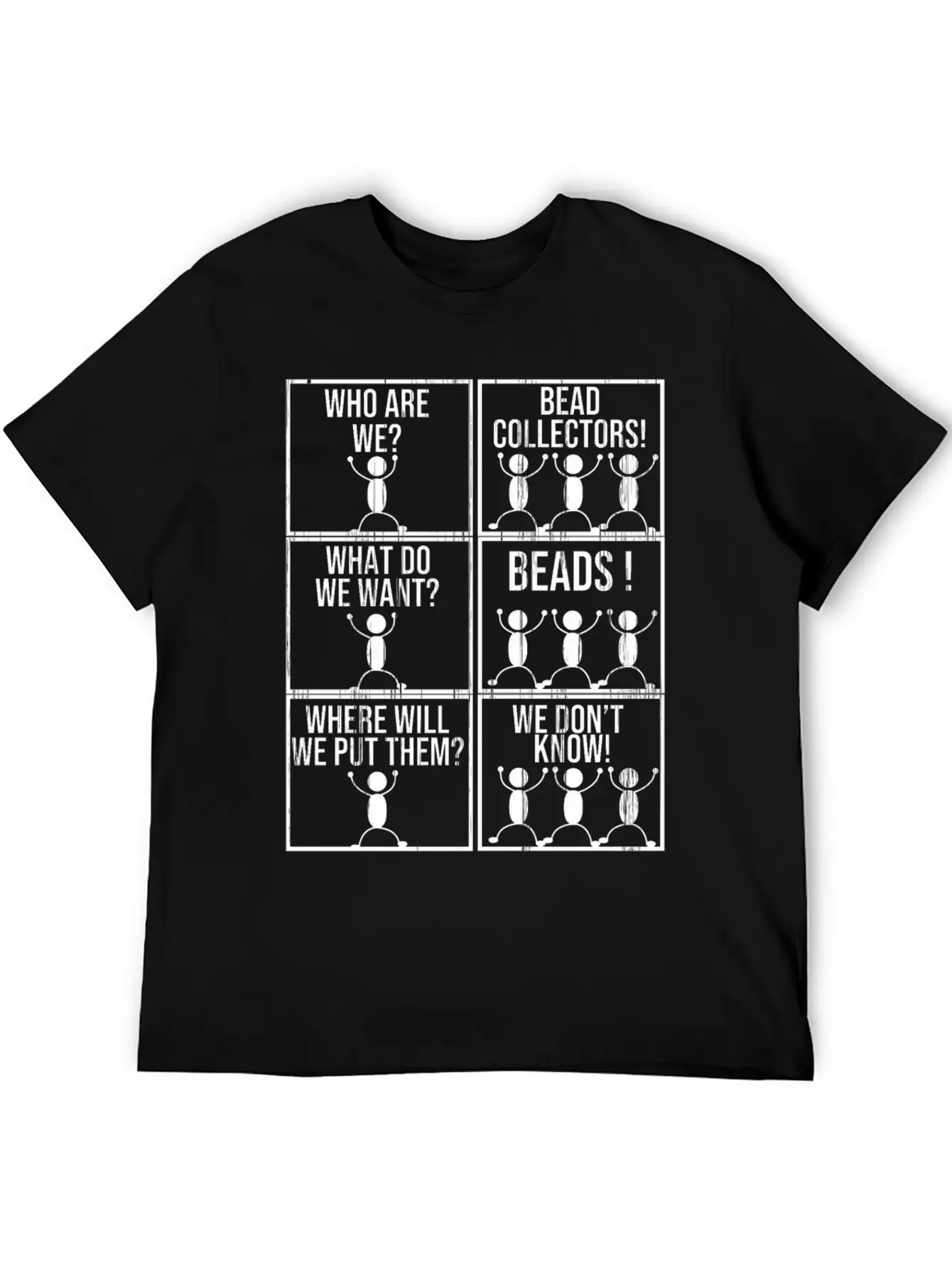 Beading Funny Beader Jewelry Maker Beadwork Bead Stylish Everyday T-Shirt – Unisex Basic Cotton Tee