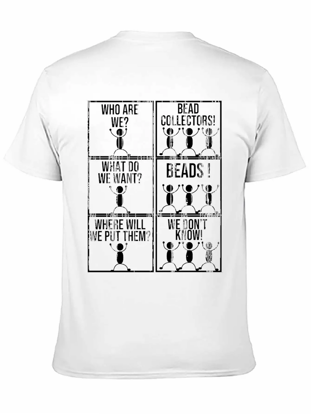 Beading Funny Beader Jewelry Maker Beadwork Bead Stylish Everyday T-Shirt – Unisex Basic Cotton Tee