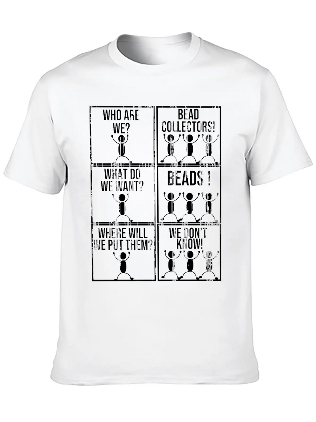Beading Funny Beader Jewelry Maker Beadwork Bead Stylish Everyday T-Shirt – Unisex Basic Cotton Tee