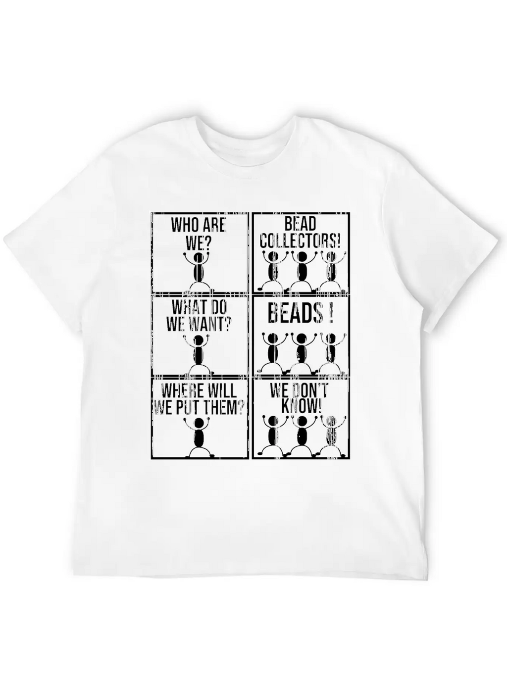 Beading Funny Beader Jewelry Maker Beadwork Bead Stylish Everyday T-Shirt – Unisex Basic Cotton Tee