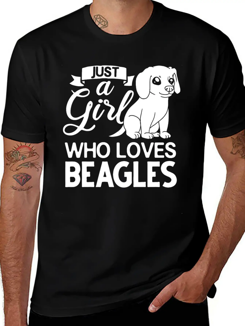 Beagle Dog Puppies Owner Lover Breathable Soft Cotton T-Shirt – Timeless Casual Look
