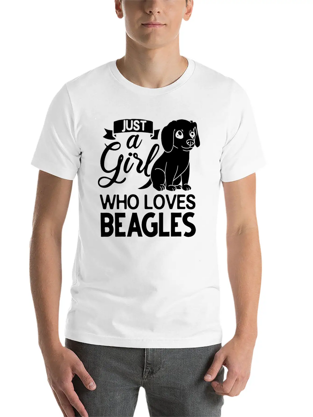 Beagle Dog Puppies Owner Lover Breathable Soft Cotton T-Shirt – Timeless Casual Look