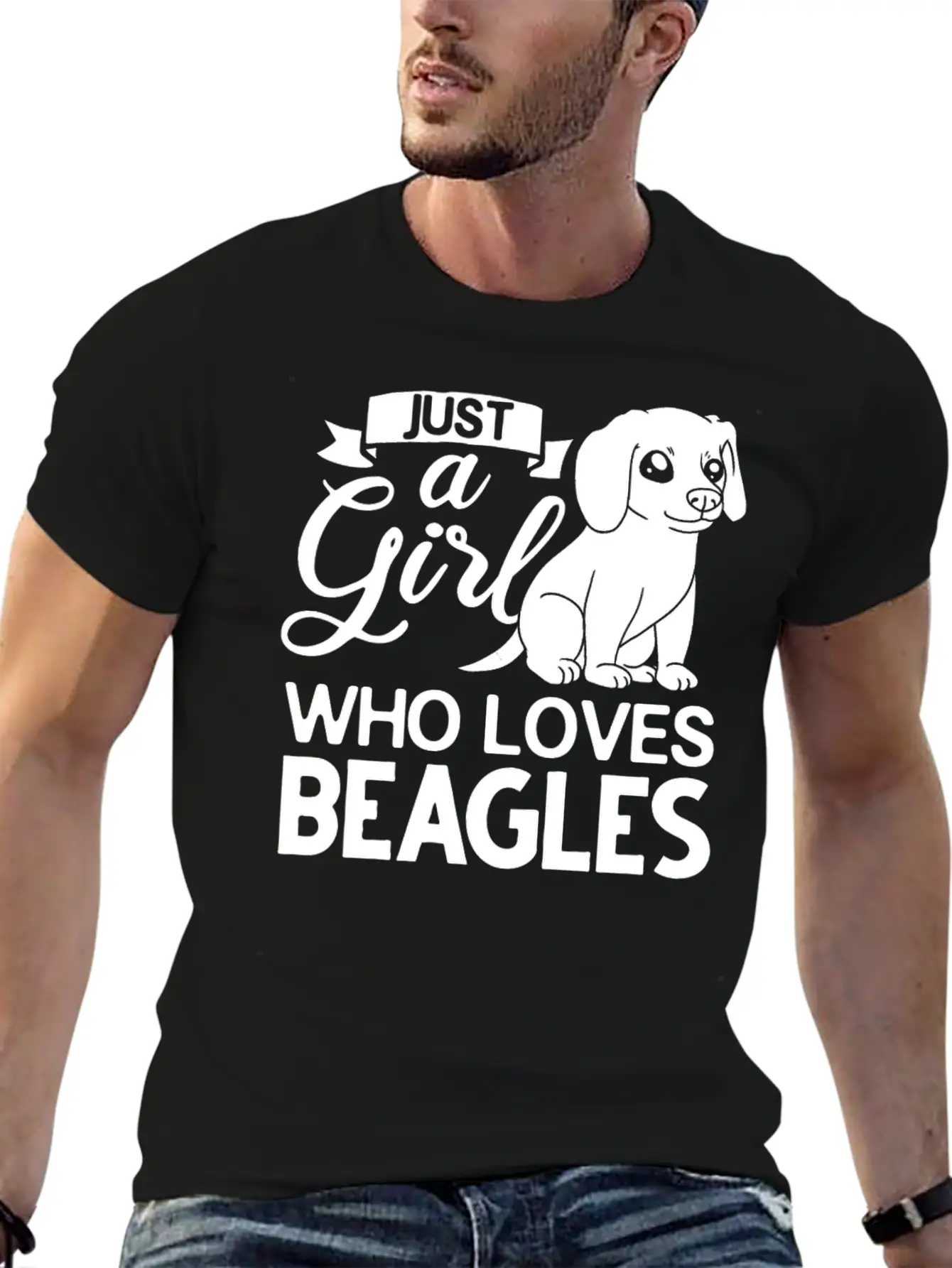 Beagle Dog Puppies Owner Lover Breathable Soft Cotton T-Shirt – Timeless Casual Look