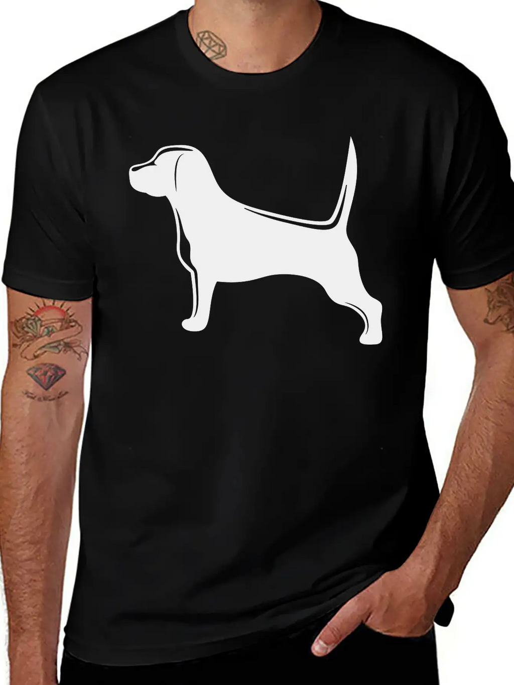 Beagle Relaxed Everyday Tee – Lightweight And Durable Cotton