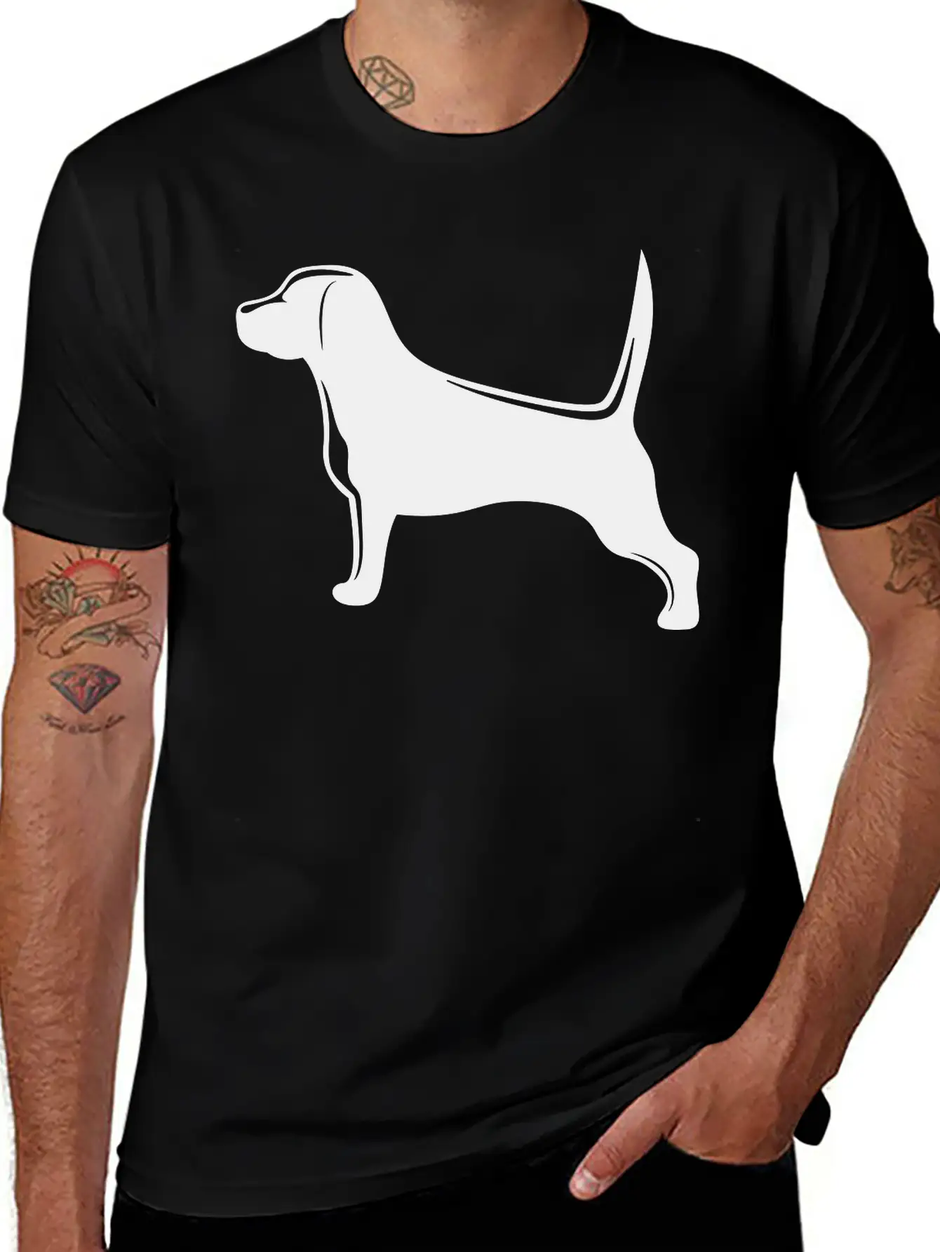 Beagle Relaxed Everyday Tee – Lightweight And Durable Cotton