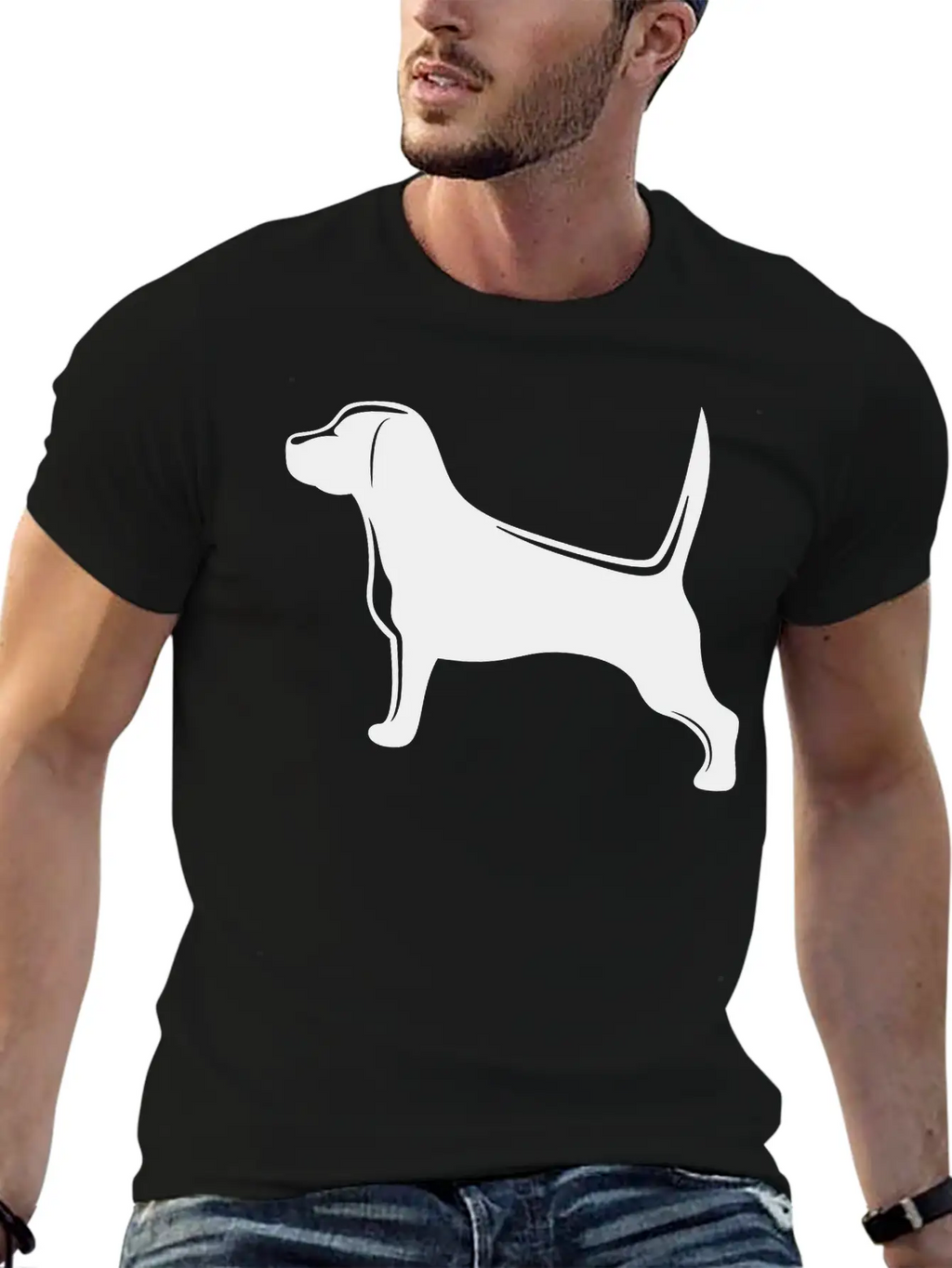 Beagle Relaxed Everyday Tee – Lightweight And Durable Cotton