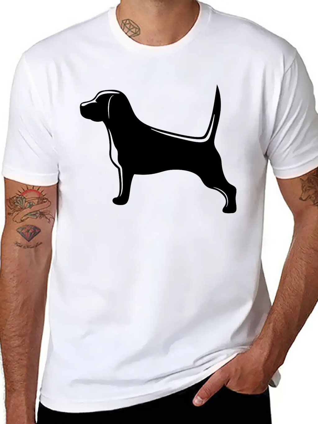 Beagle Relaxed Everyday Tee – Lightweight And Durable Cotton