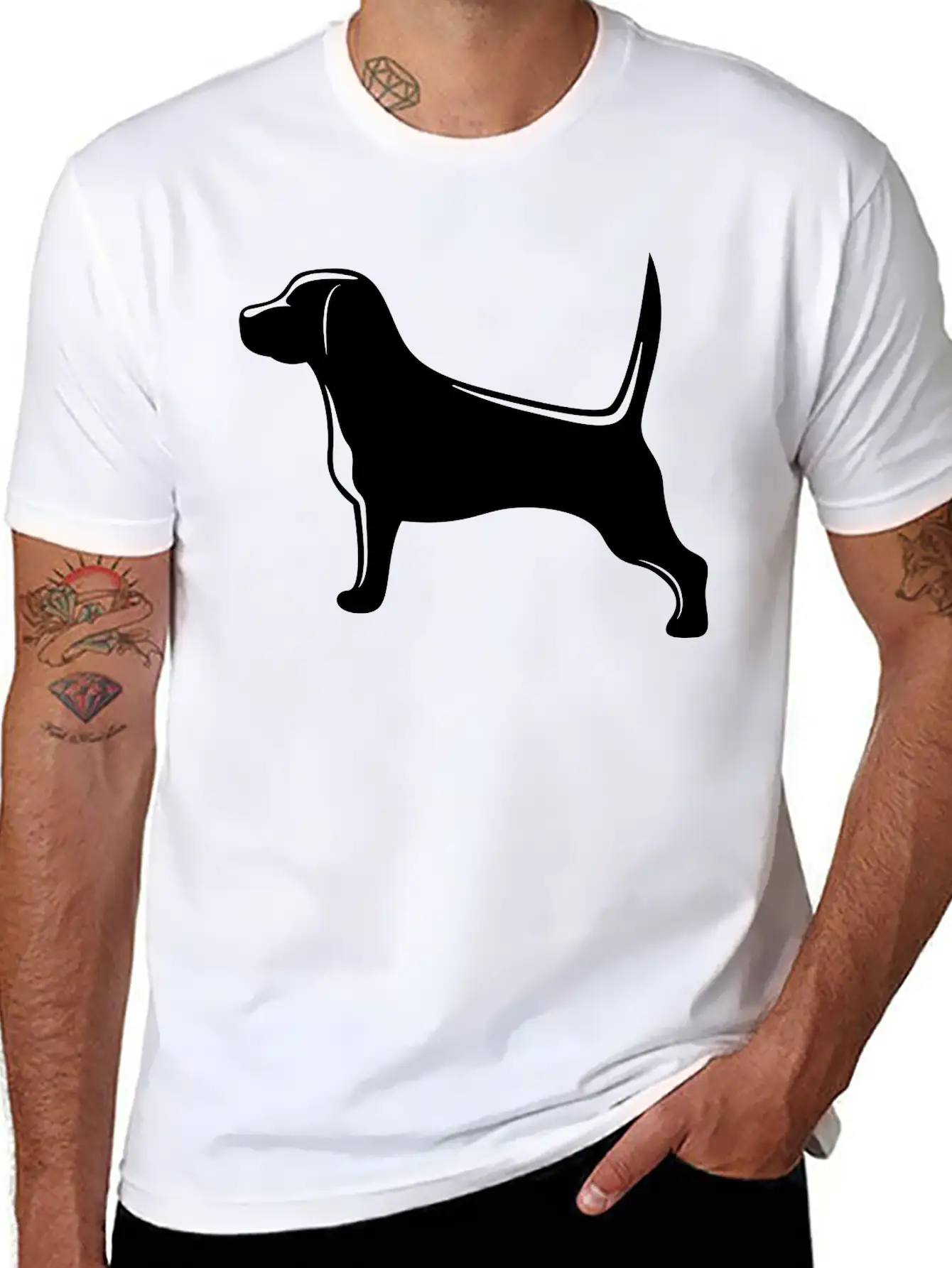 Beagle Relaxed Everyday Tee – Lightweight And Durable Cotton