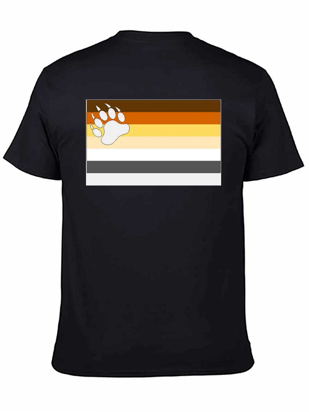 Bear Flag For White Backg Stylish Everyday T-Shirt – Unisex Basic Cotton Tee