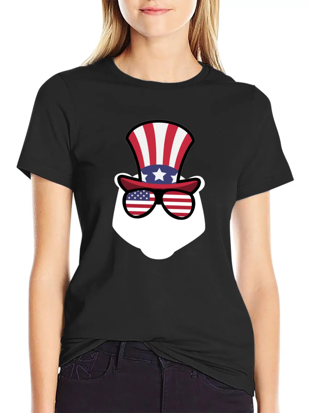 Bear Happy 4th Of July Classic Cotton Tee – Unisex Comfort For Any Season