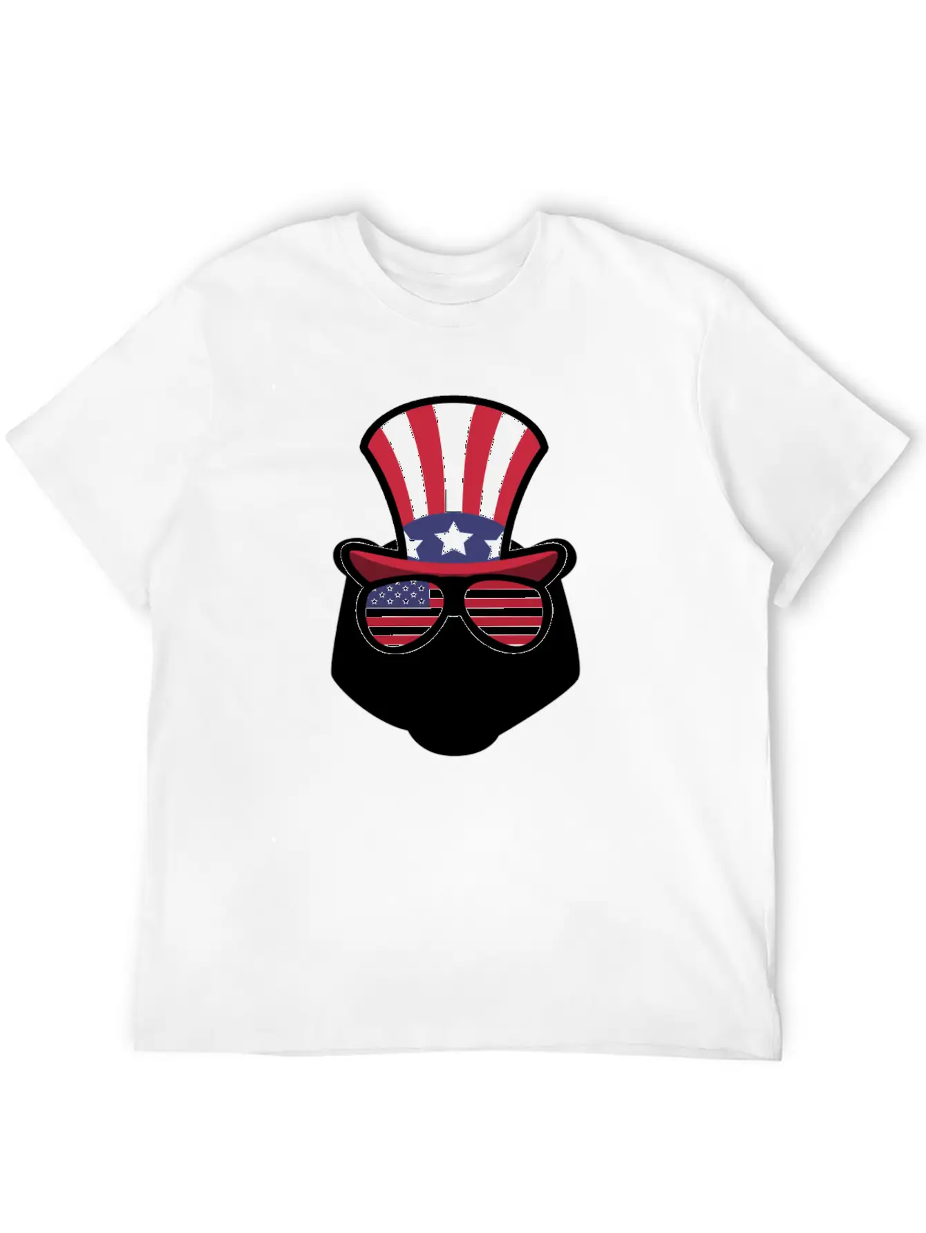 Bear Happy 4th Of July Classic Cotton Tee – Unisex Comfort For Any Season