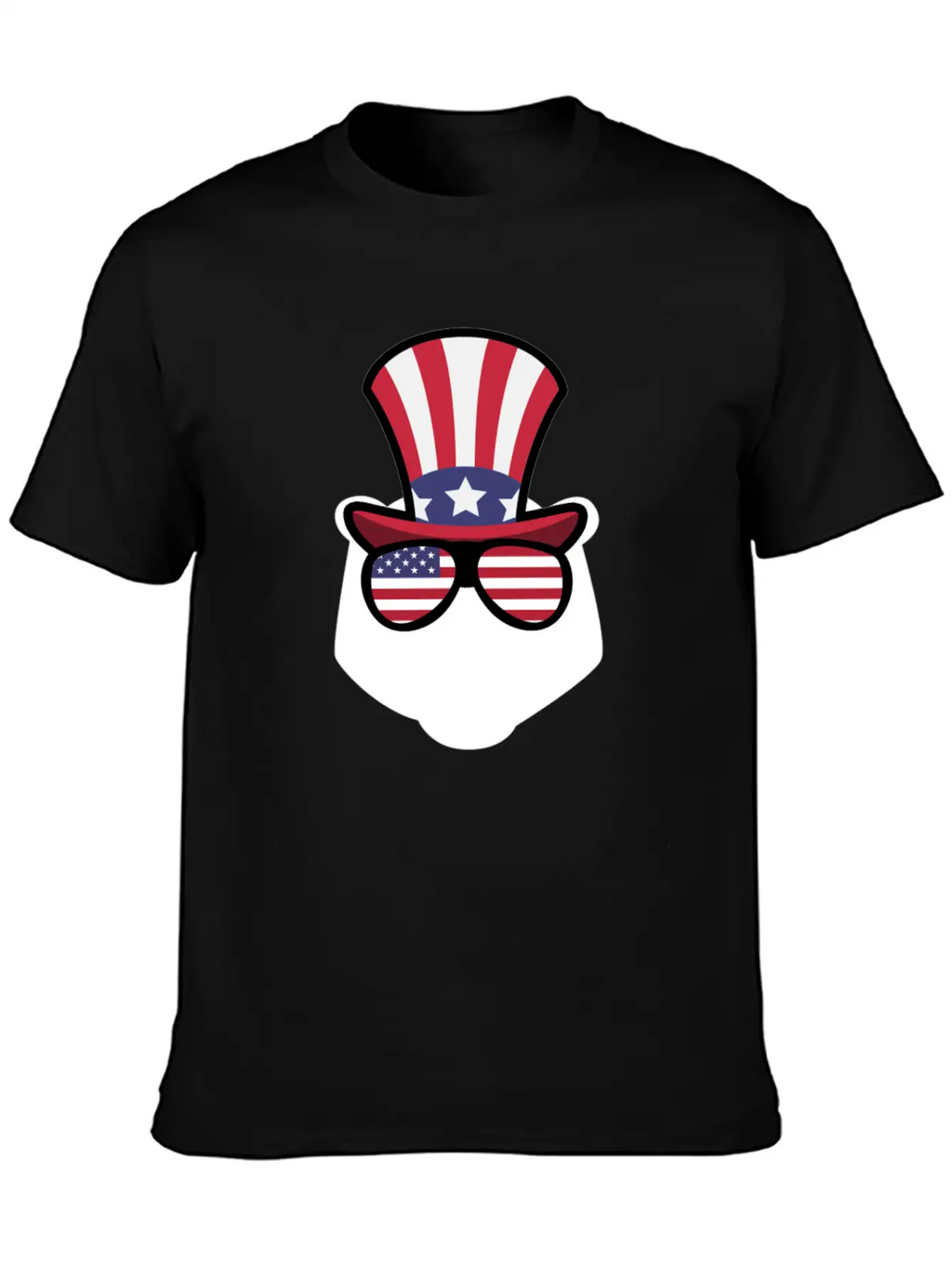 Bear Happy 4th Of July Classic Cotton Tee – Unisex Comfort For Any Season